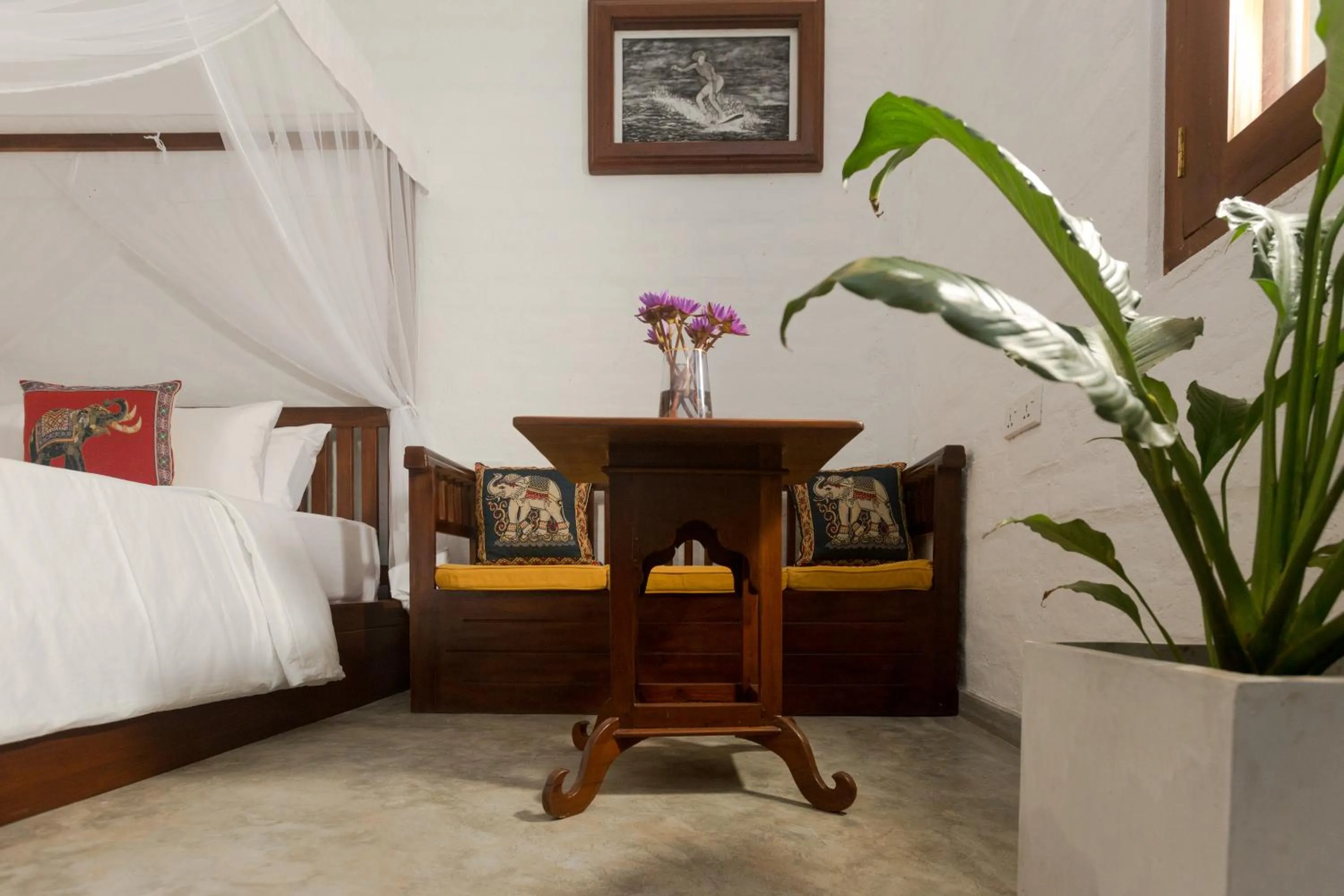 Bedroom, Bed in Ceylon Olive Galle