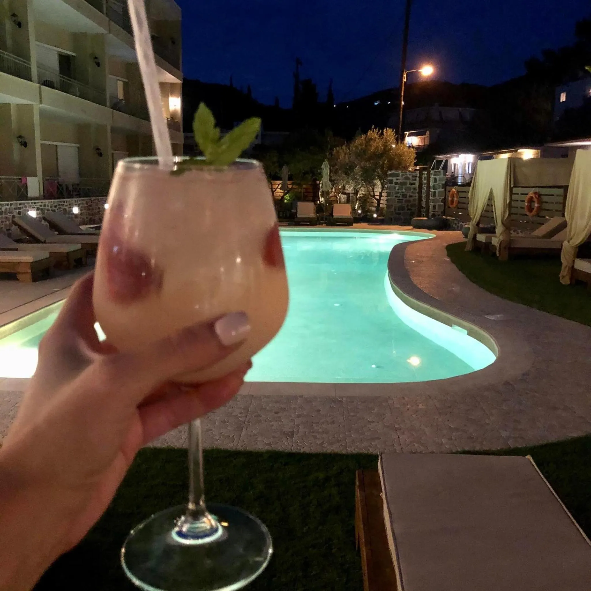 Swimming pool in Helen Hotel