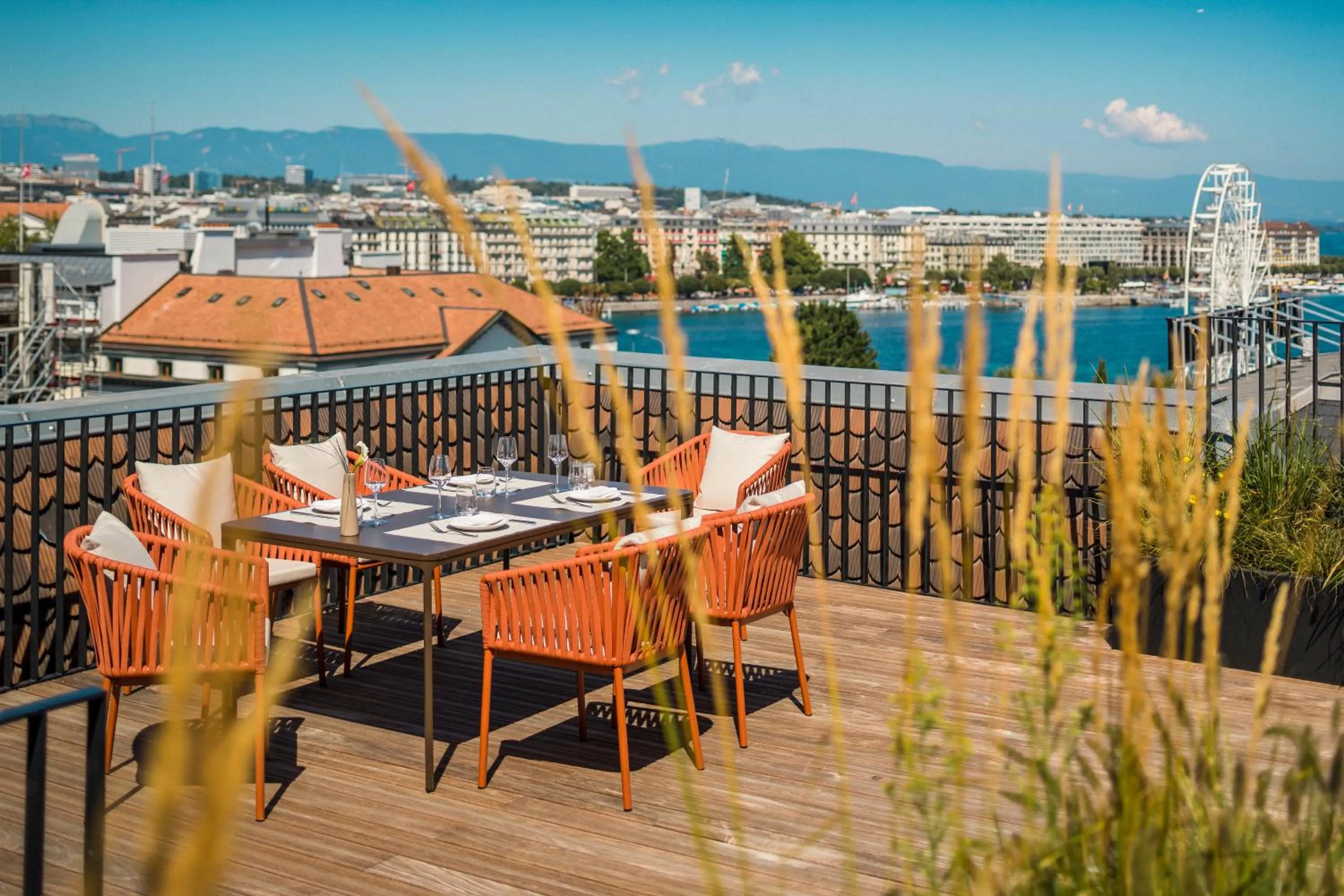 City view in Hôtel Longemalle