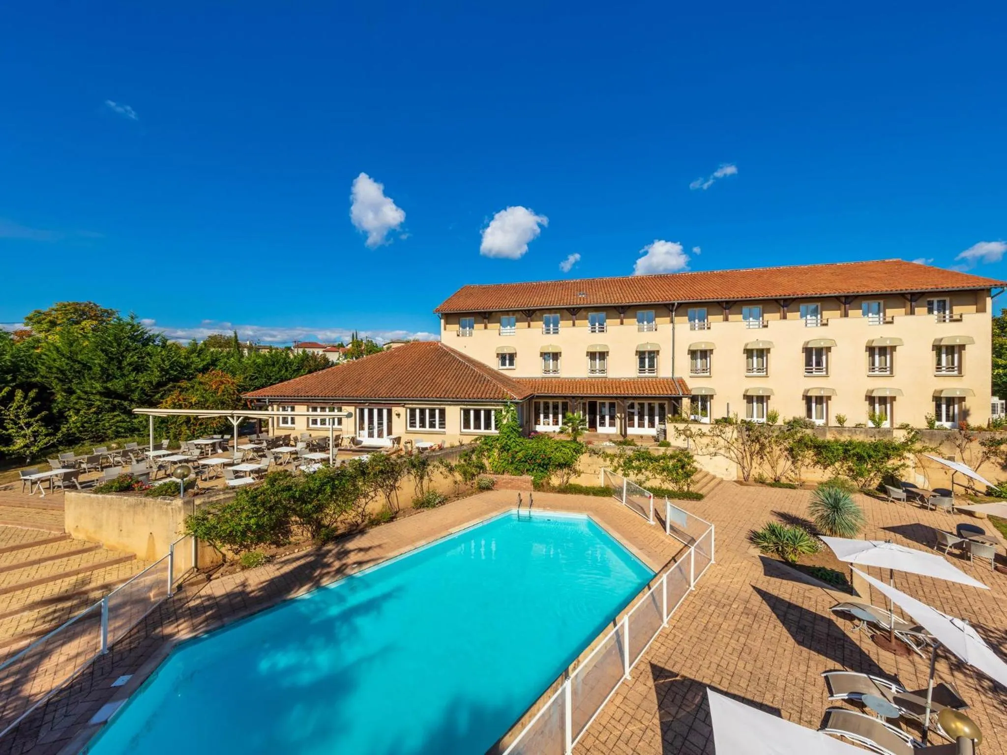 Property building in Logis Hotel Noemys Morgon