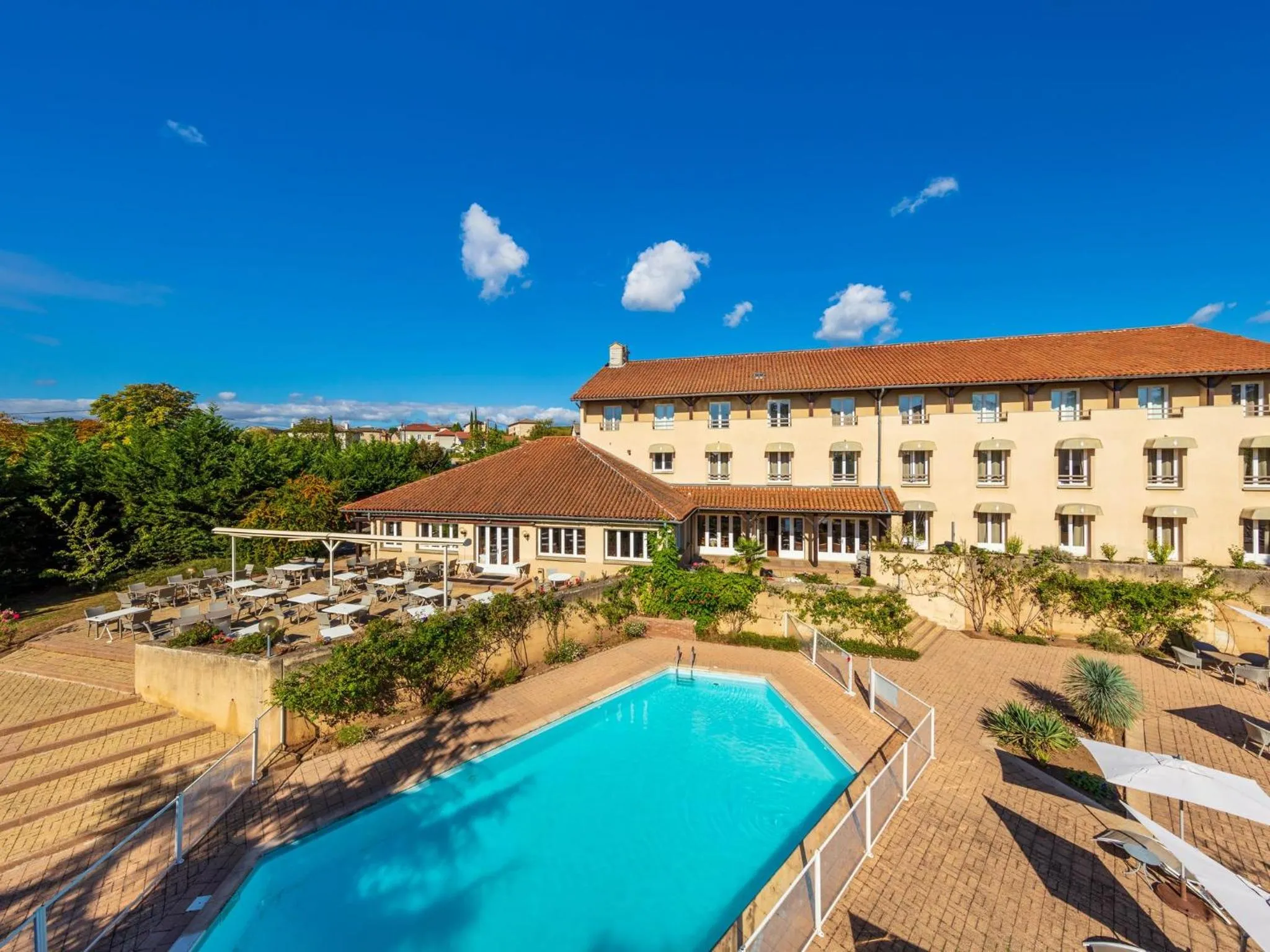 Property building in Logis Hotel Noemys Morgon