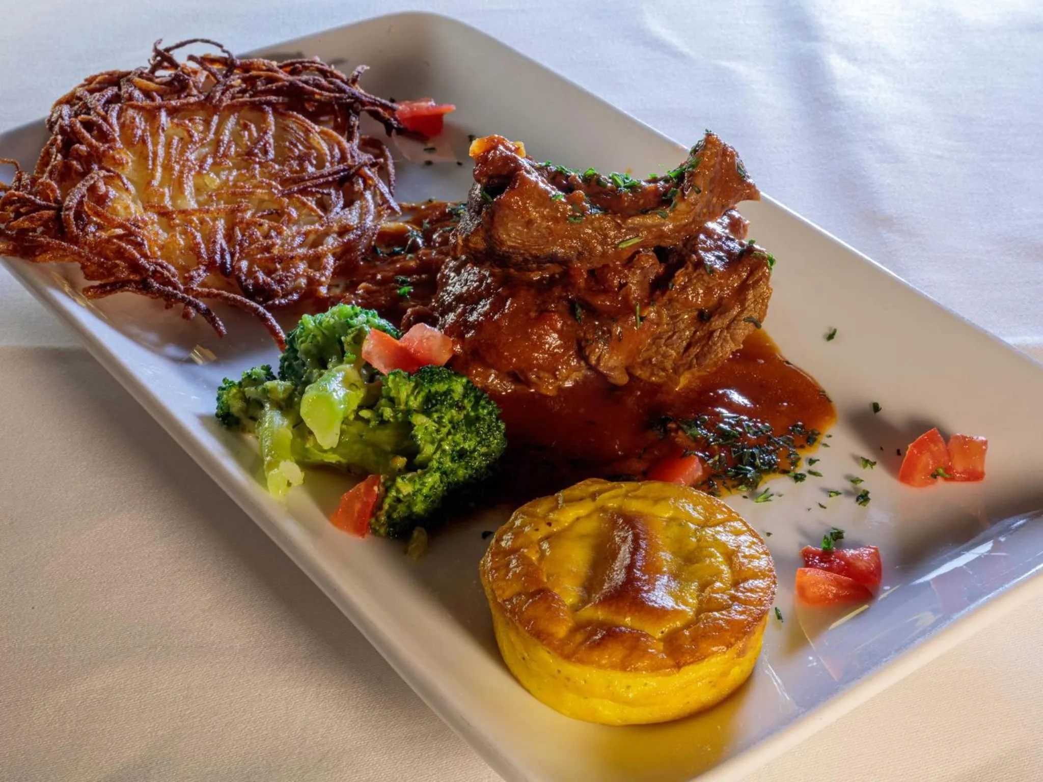 Dinner in Logis Hotel Noemys Morgon