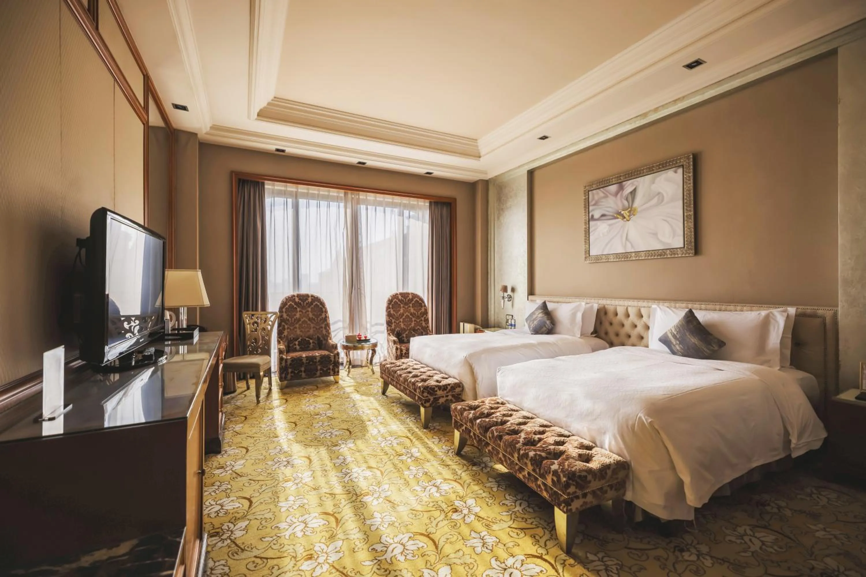 Bedroom, Bed in Chateau Star River Pudong Shanghai