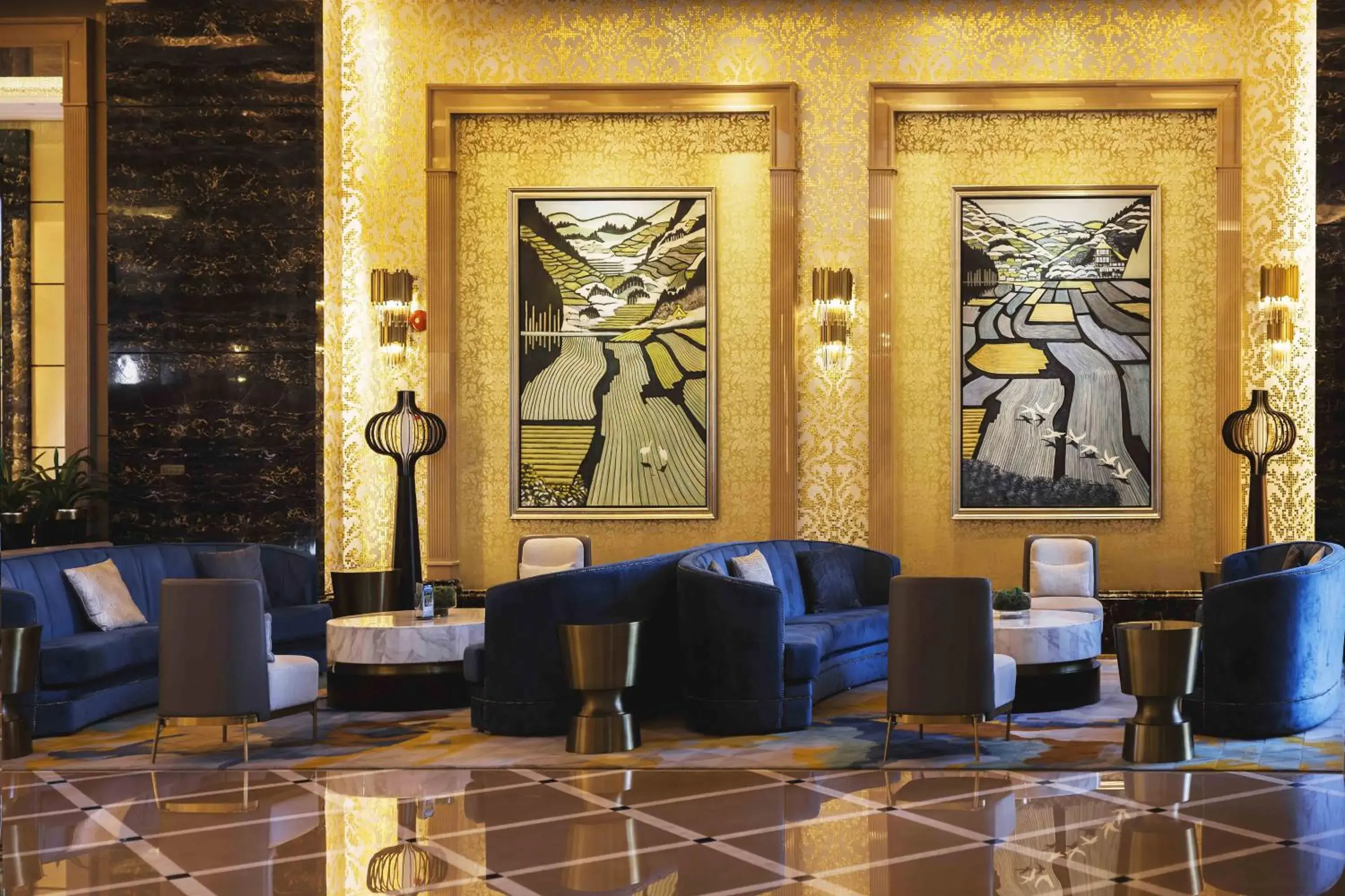 Lobby or reception in Chateau Star River Pudong Shanghai Lobby or reception in Chateau Star River Pudong Shanghai