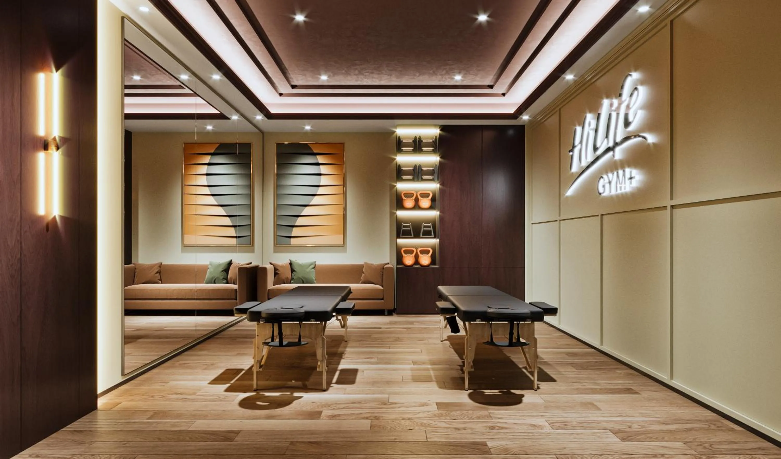 Fitness centre/facilities in Chateau Star River Pudong Shanghai