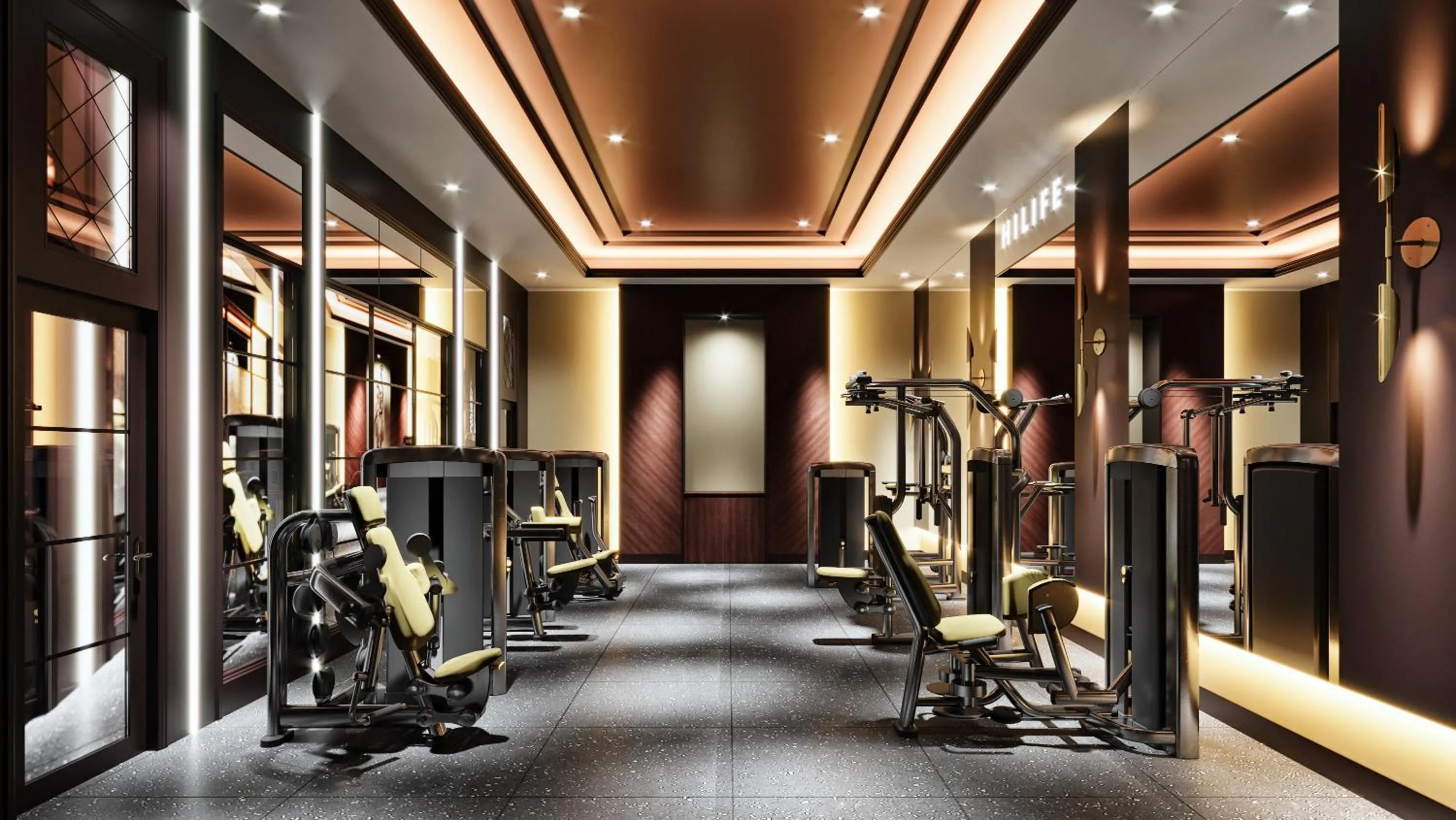Fitness centre/facilities in Chateau Star River Pudong Shanghai