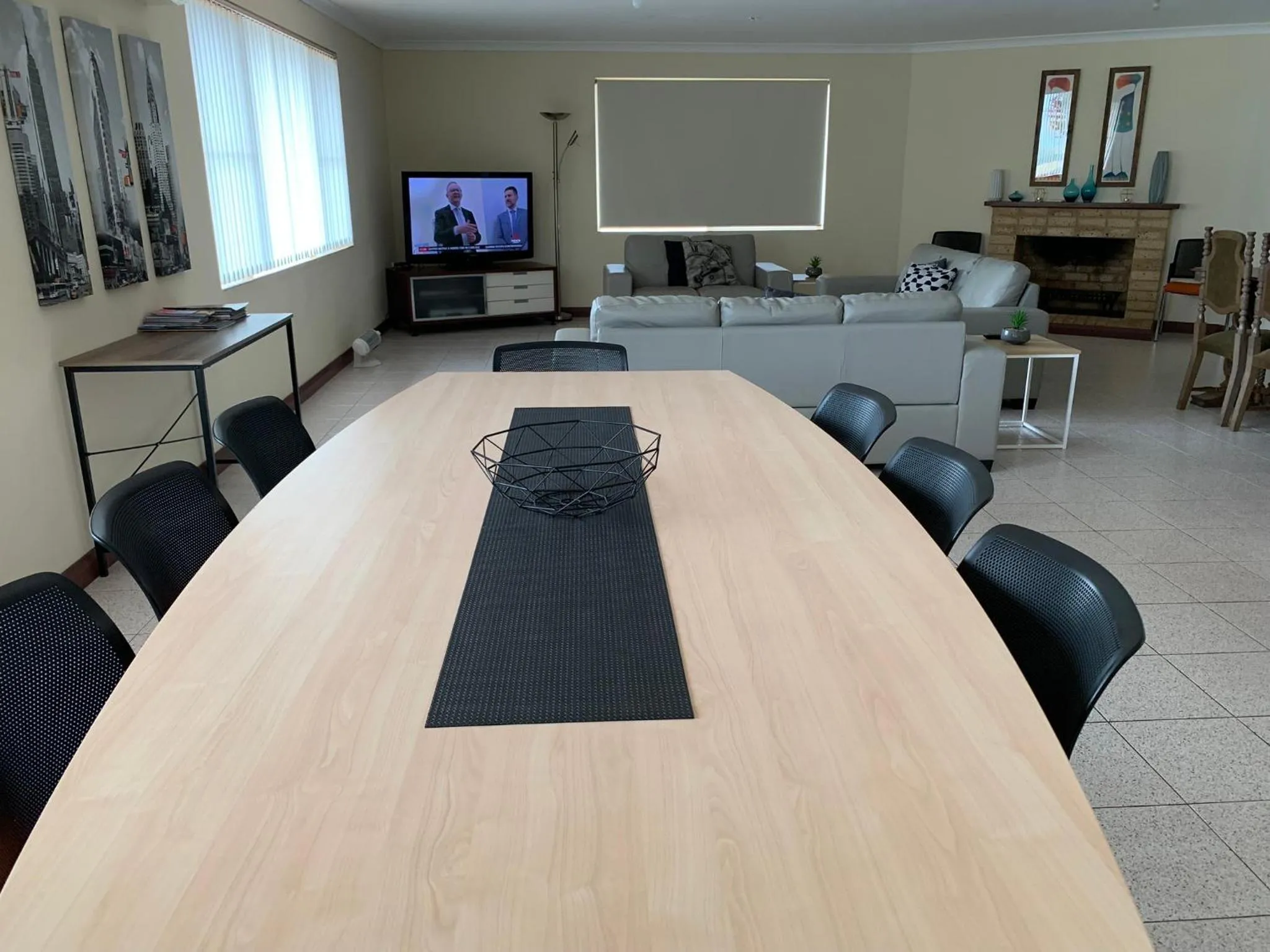Dining area in Ocean Vista Beach Stay