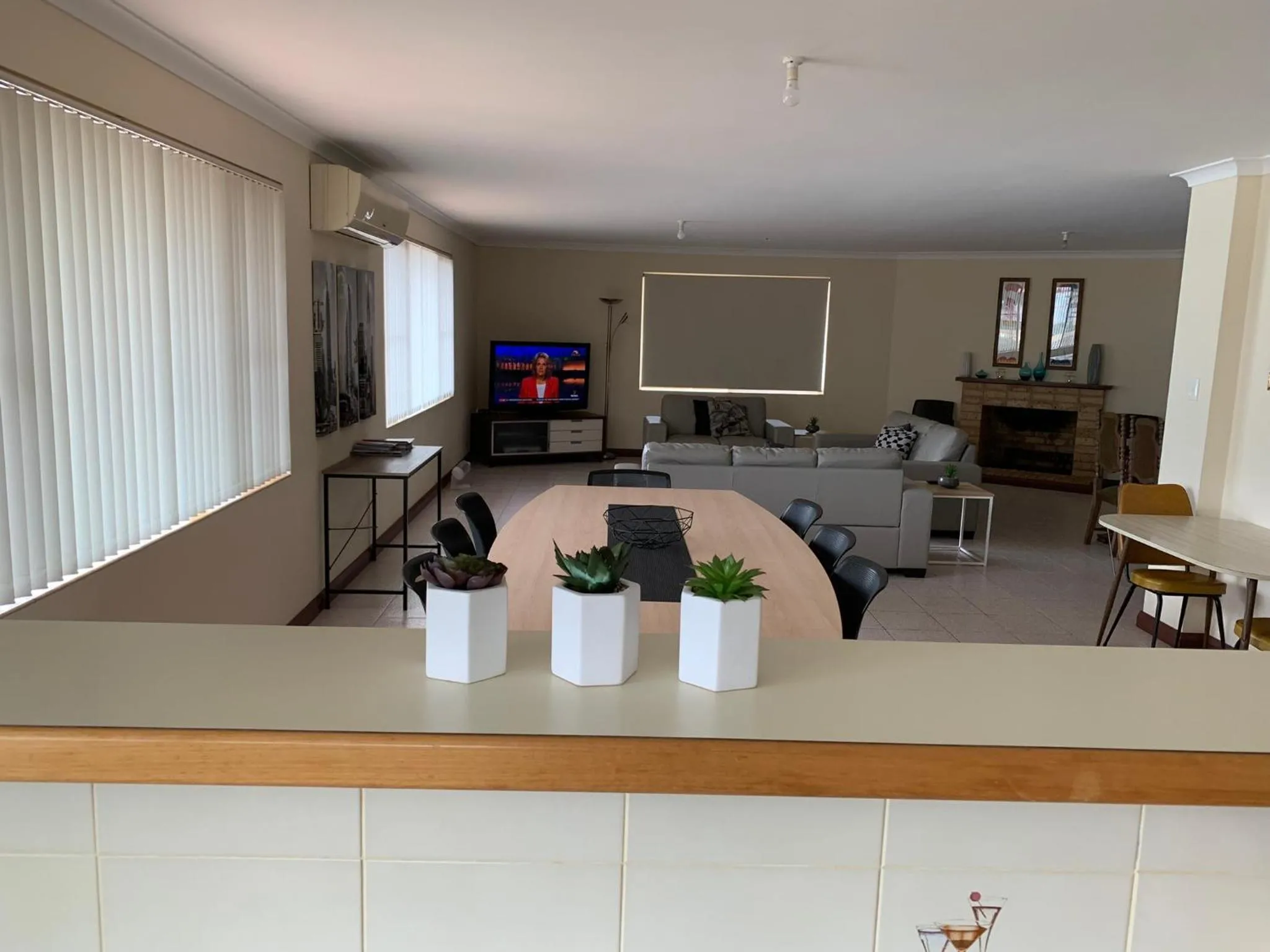 Dining area in Ocean Vista Beach Stay