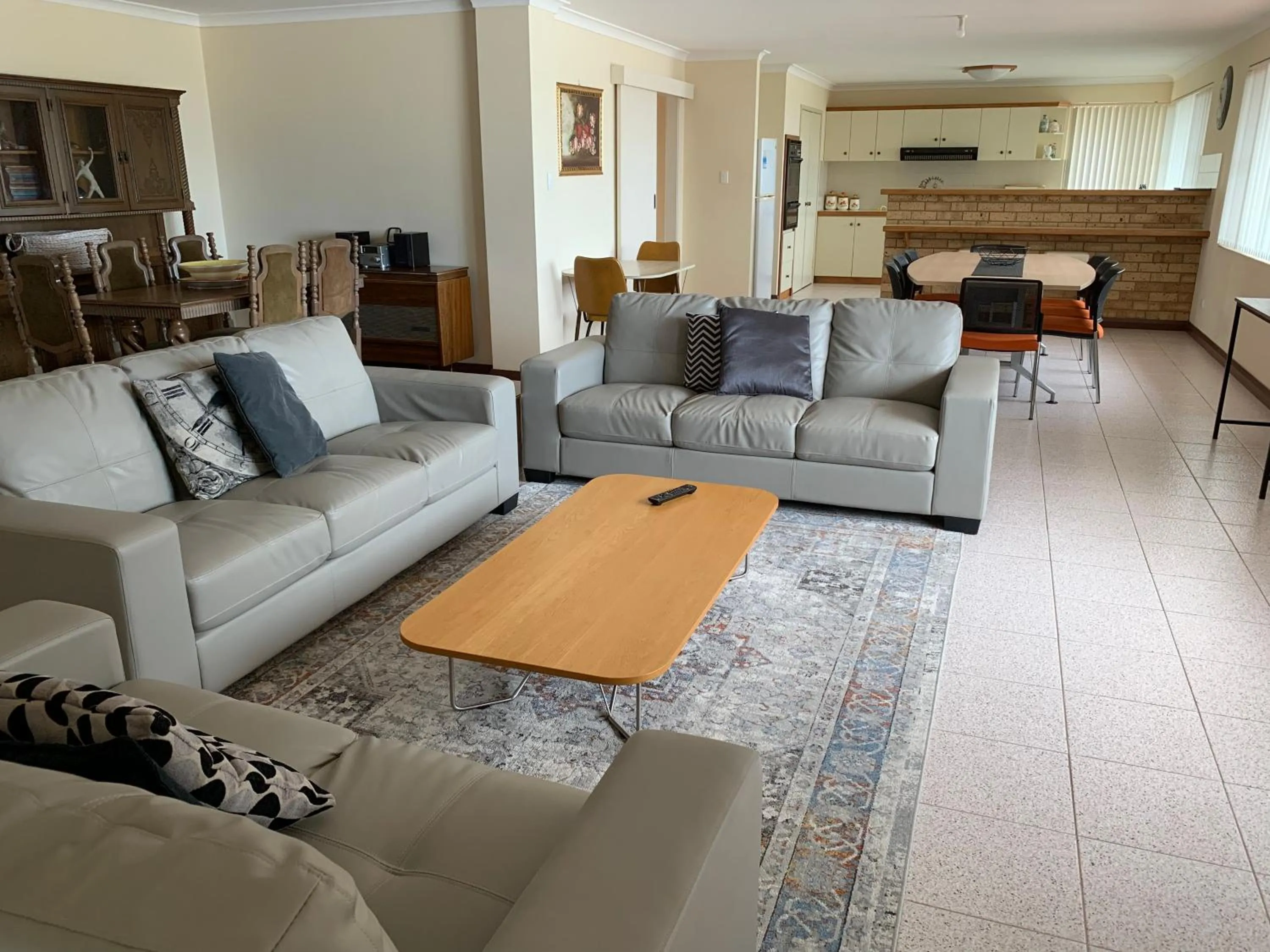 Living room in Ocean Vista Beach Stay