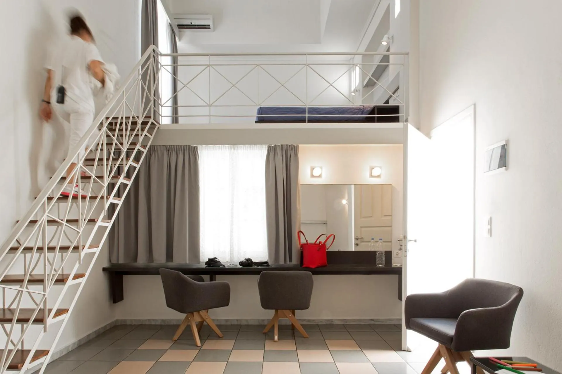 Seating area in Kamari Beach Hotel