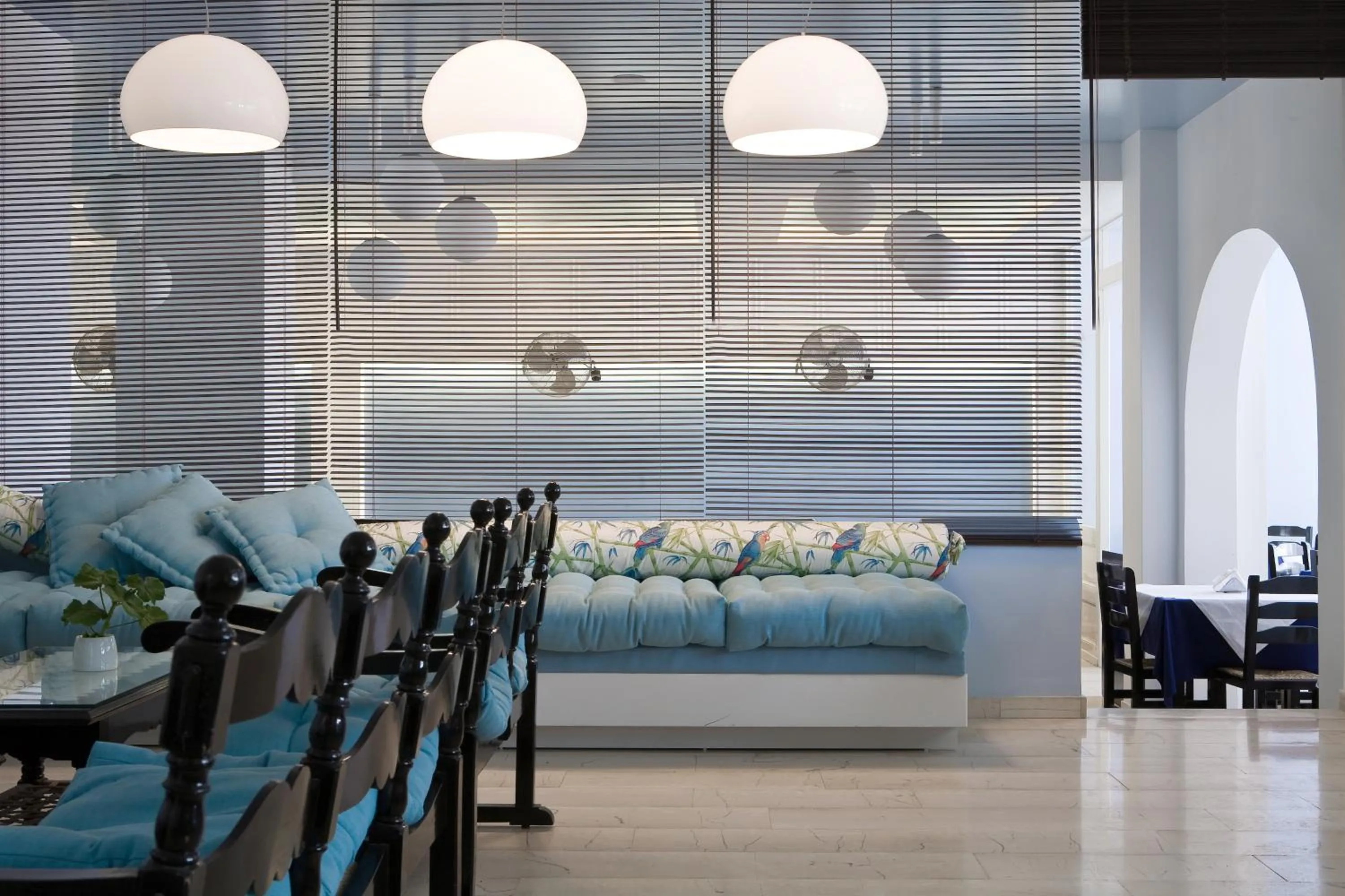 Lounge or bar in Kamari Beach Hotel