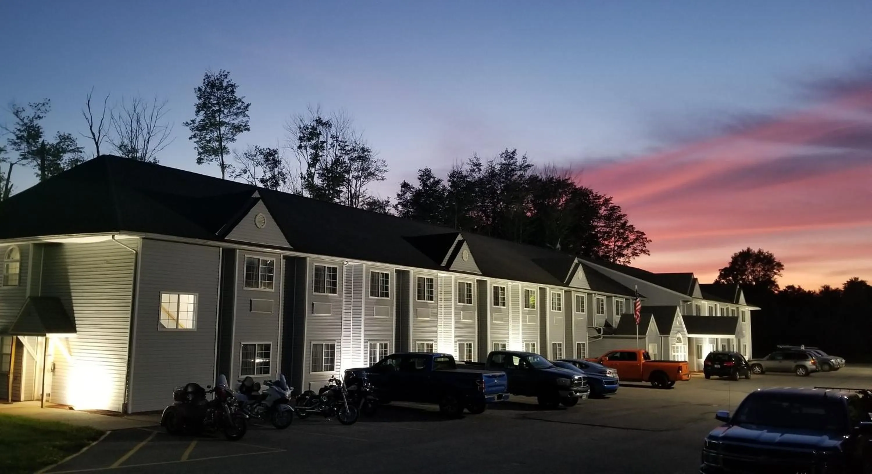 Property building in MJ INN and SUITES