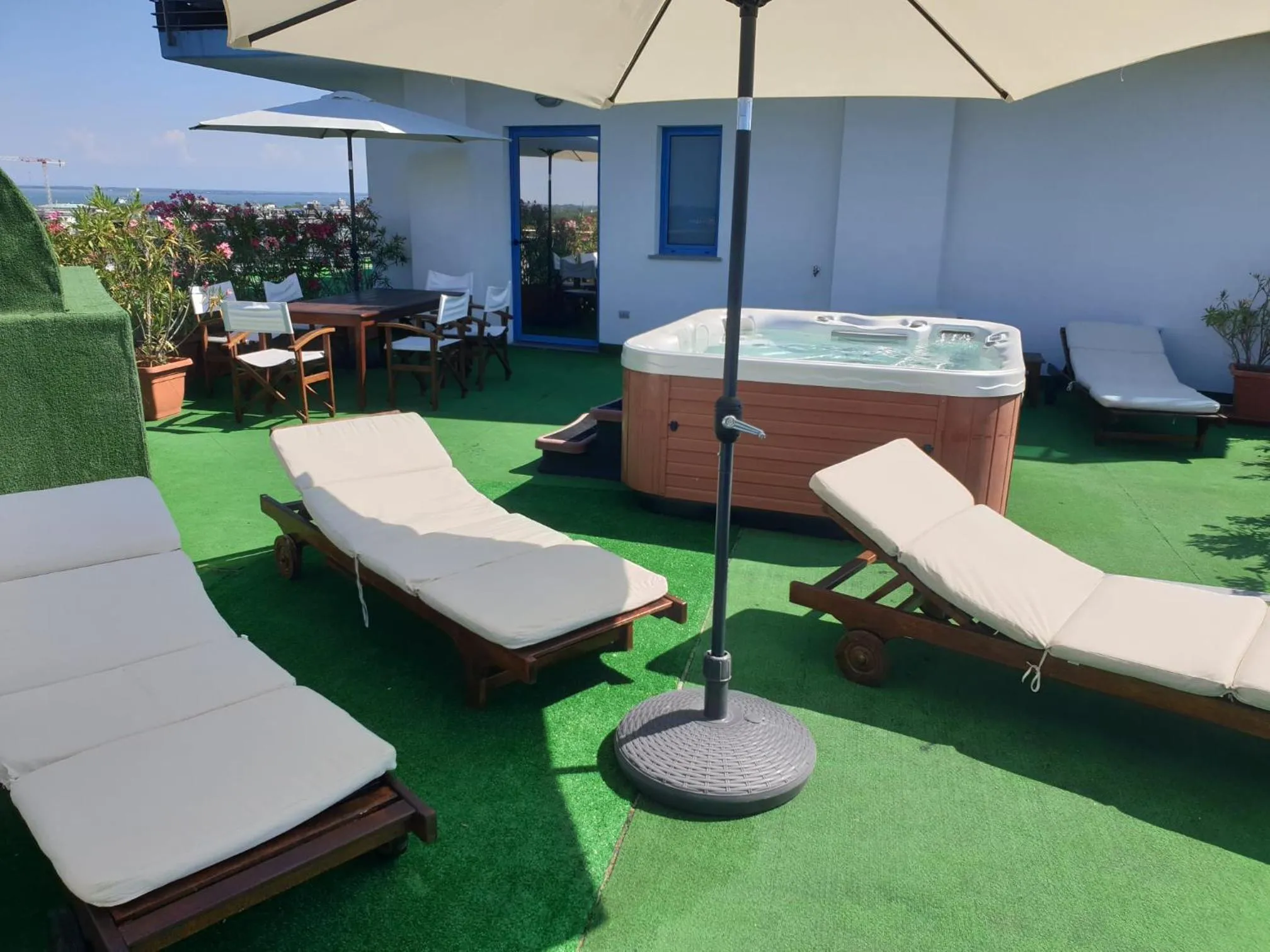 Natural landscape in Hotel Cristallo