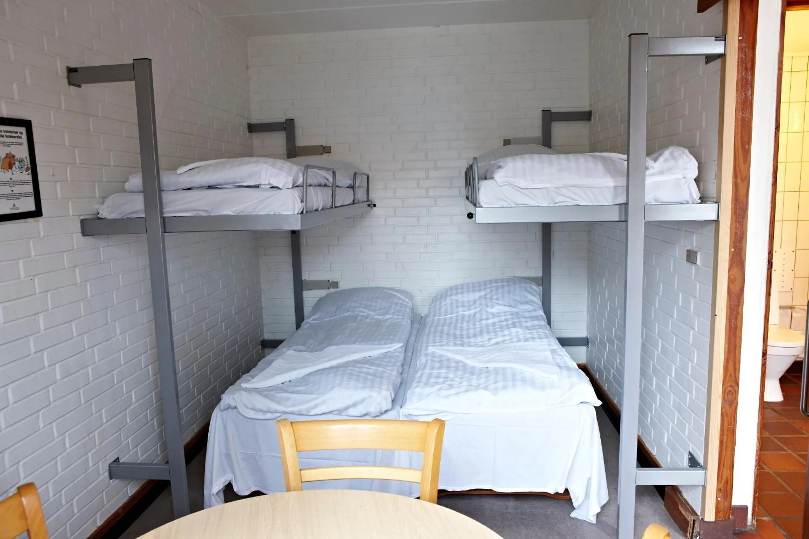Bed in Danhostel Helsingør