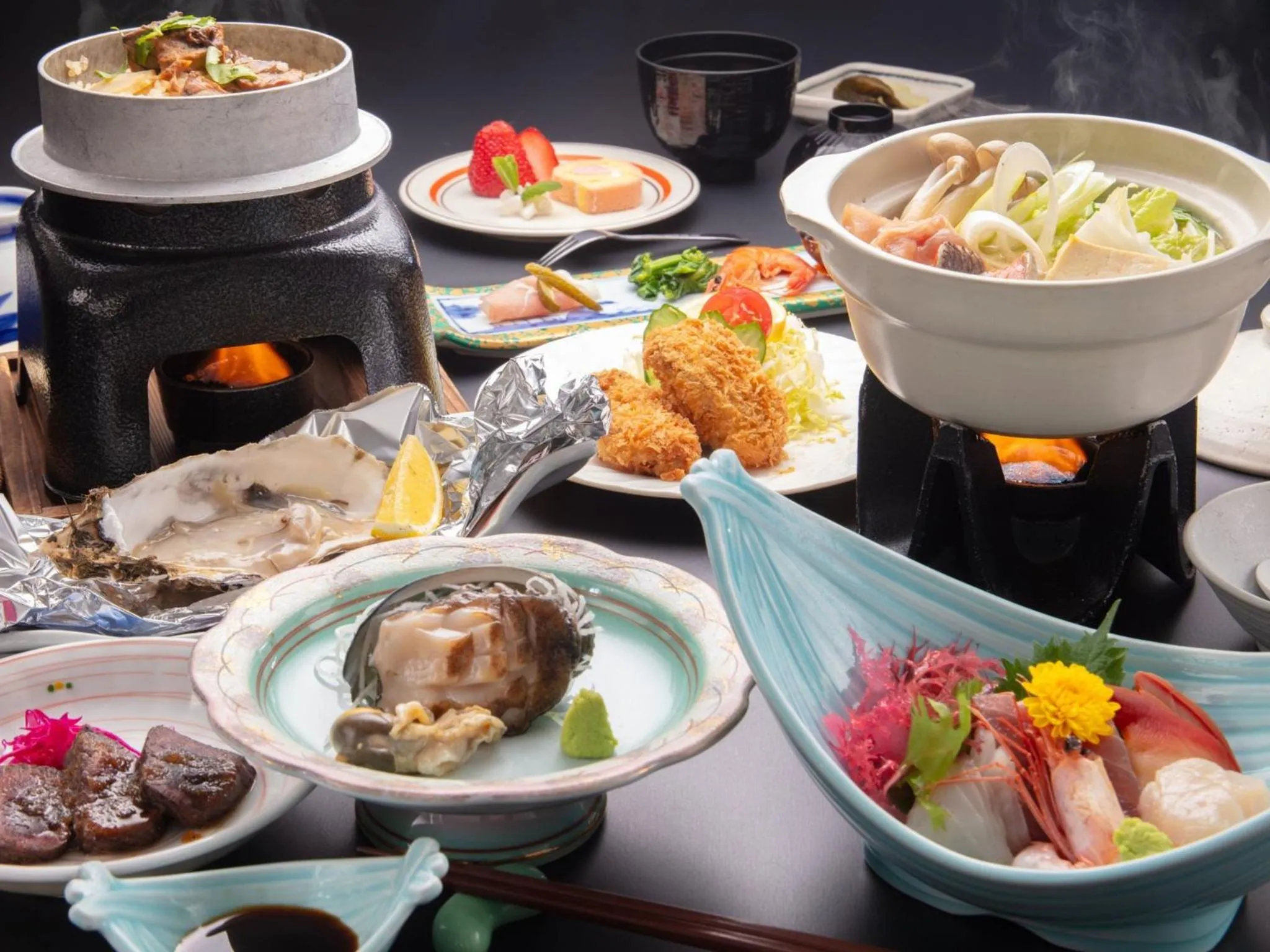 Food in Simamegurinoyado Sakai