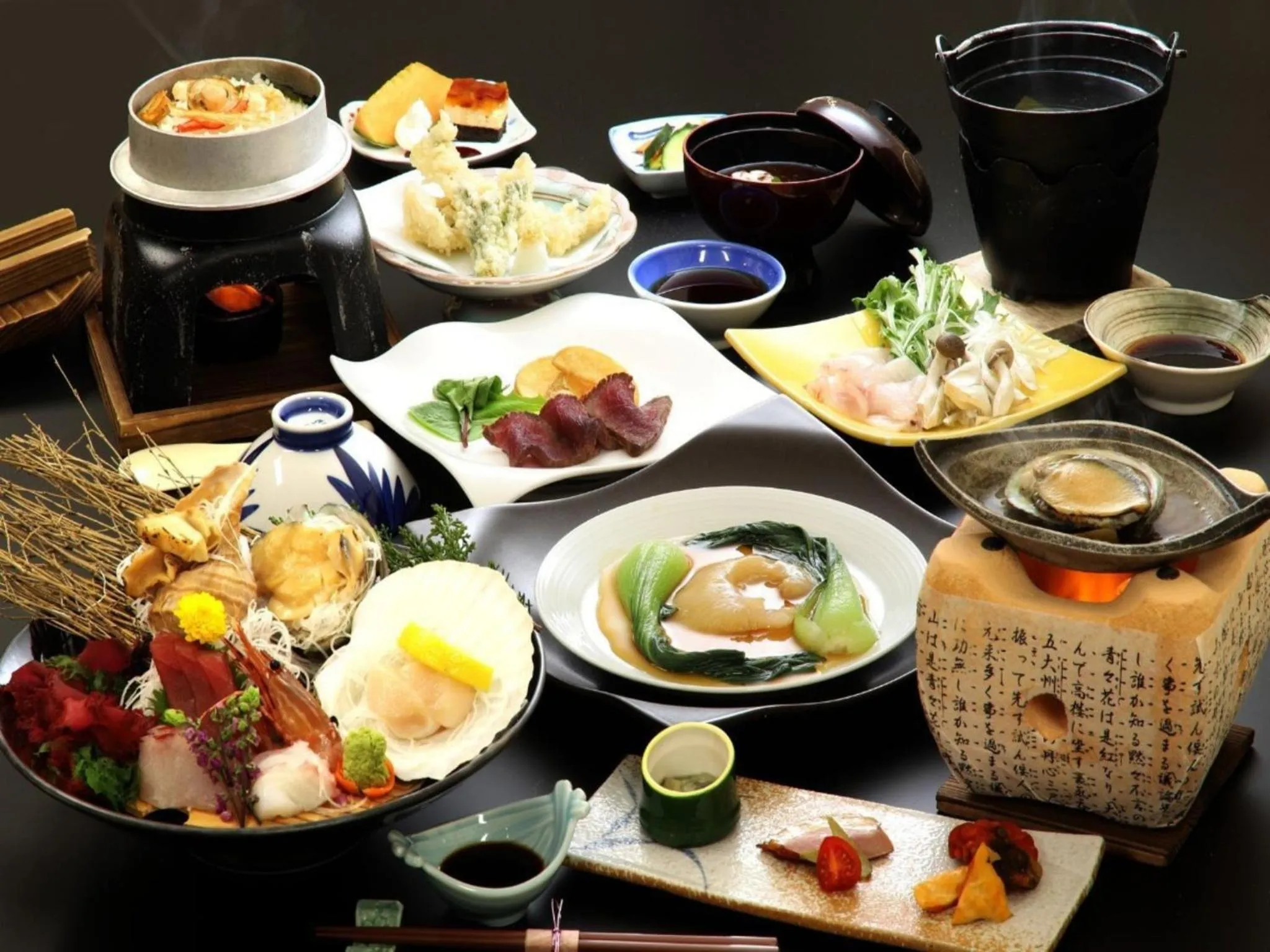 Dinner in Simamegurinoyado Sakai