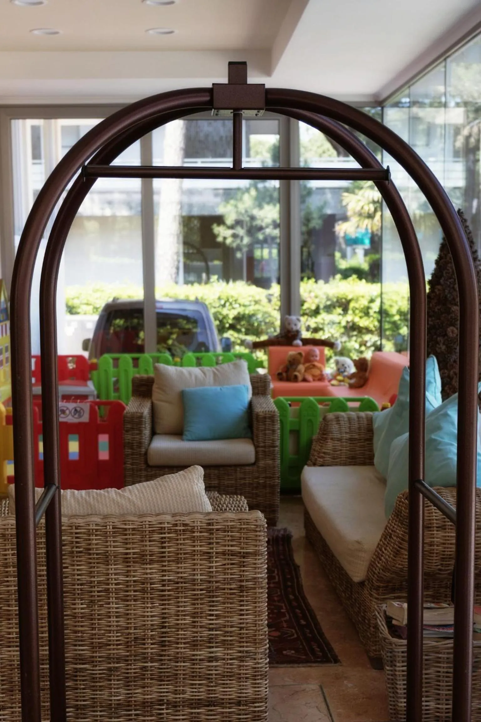 Decorative detail in Hotel Arizona