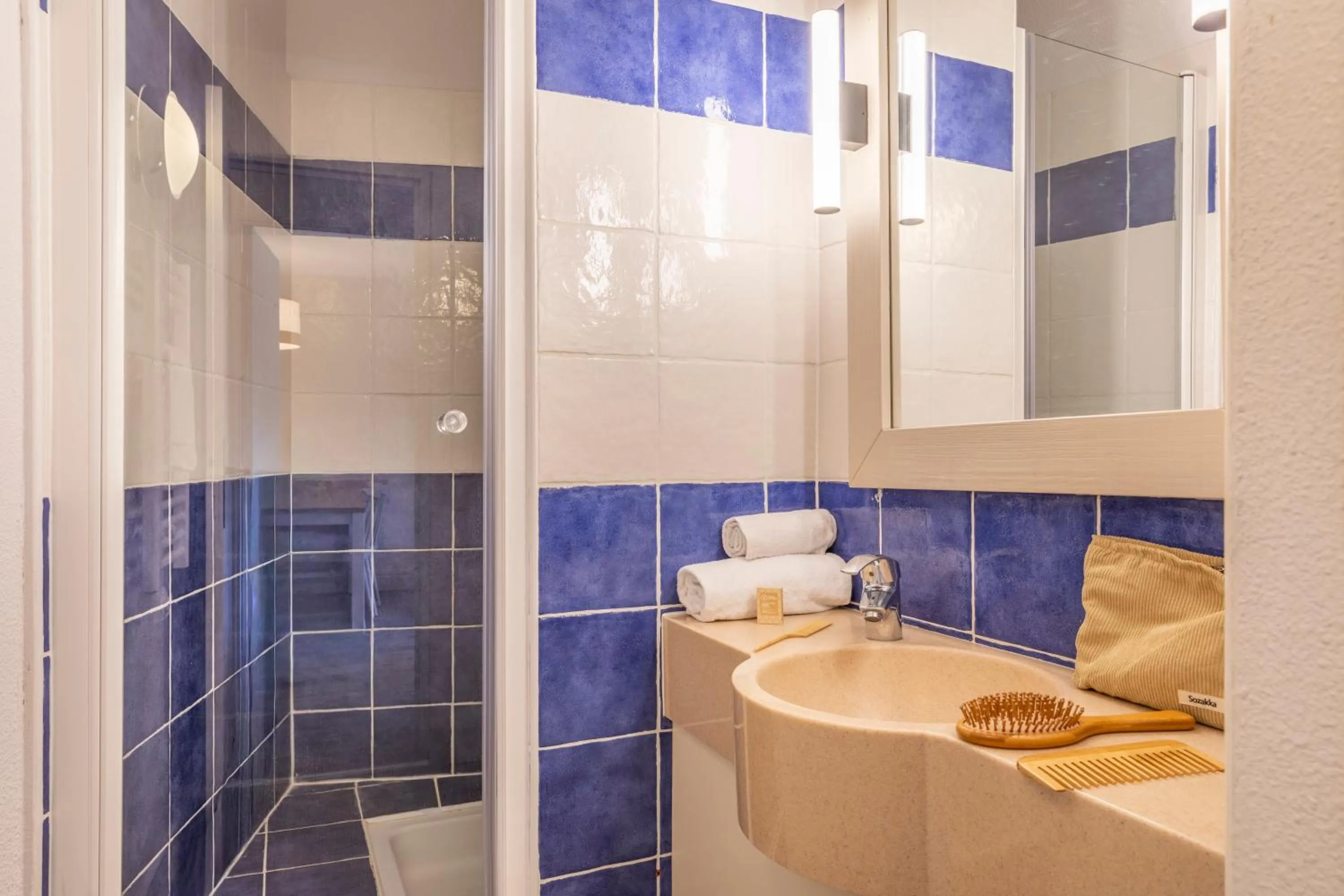 Shower in Résidence Pierre & Vacances La Pinède