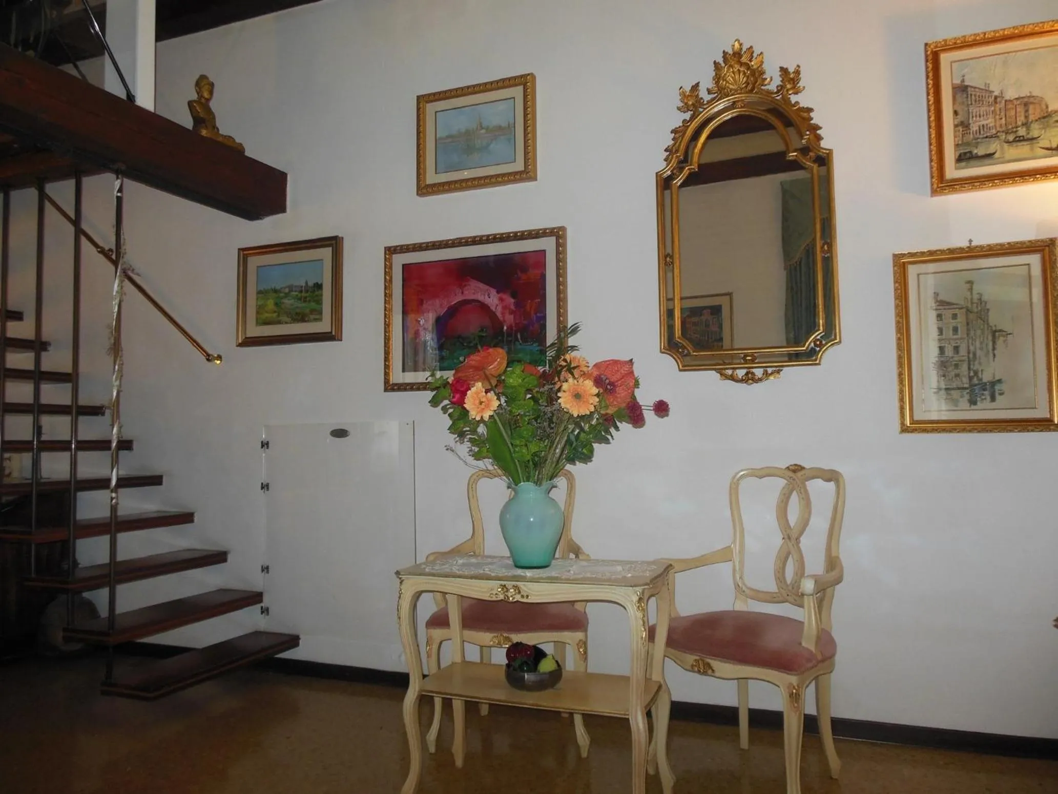 Living room in Ca' Riccio