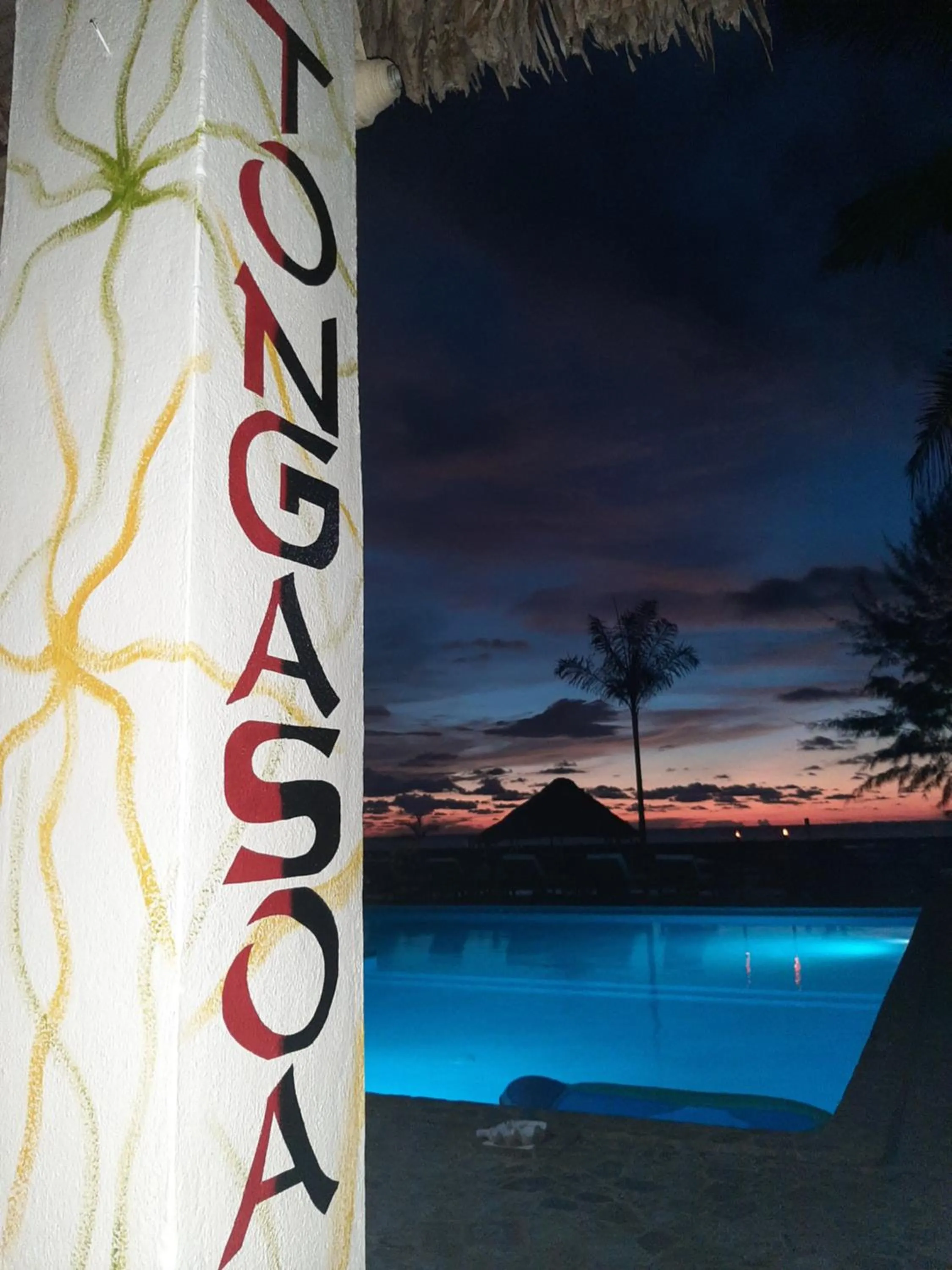 Swimming pool in Le Moya Beach