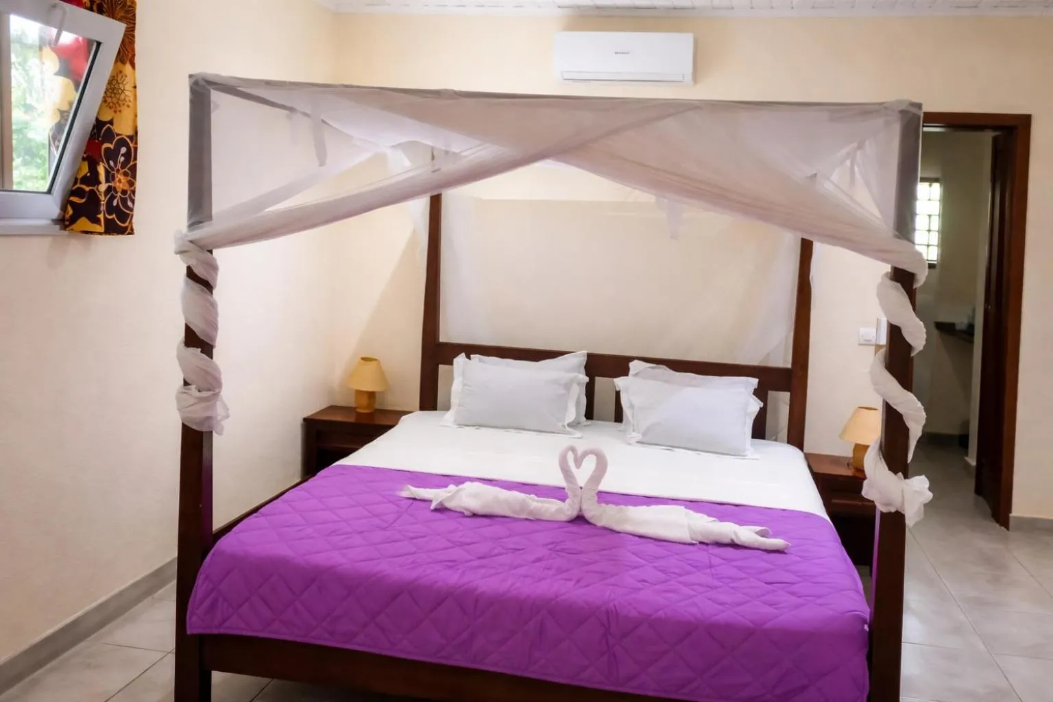 Bed in Le Moya Beach