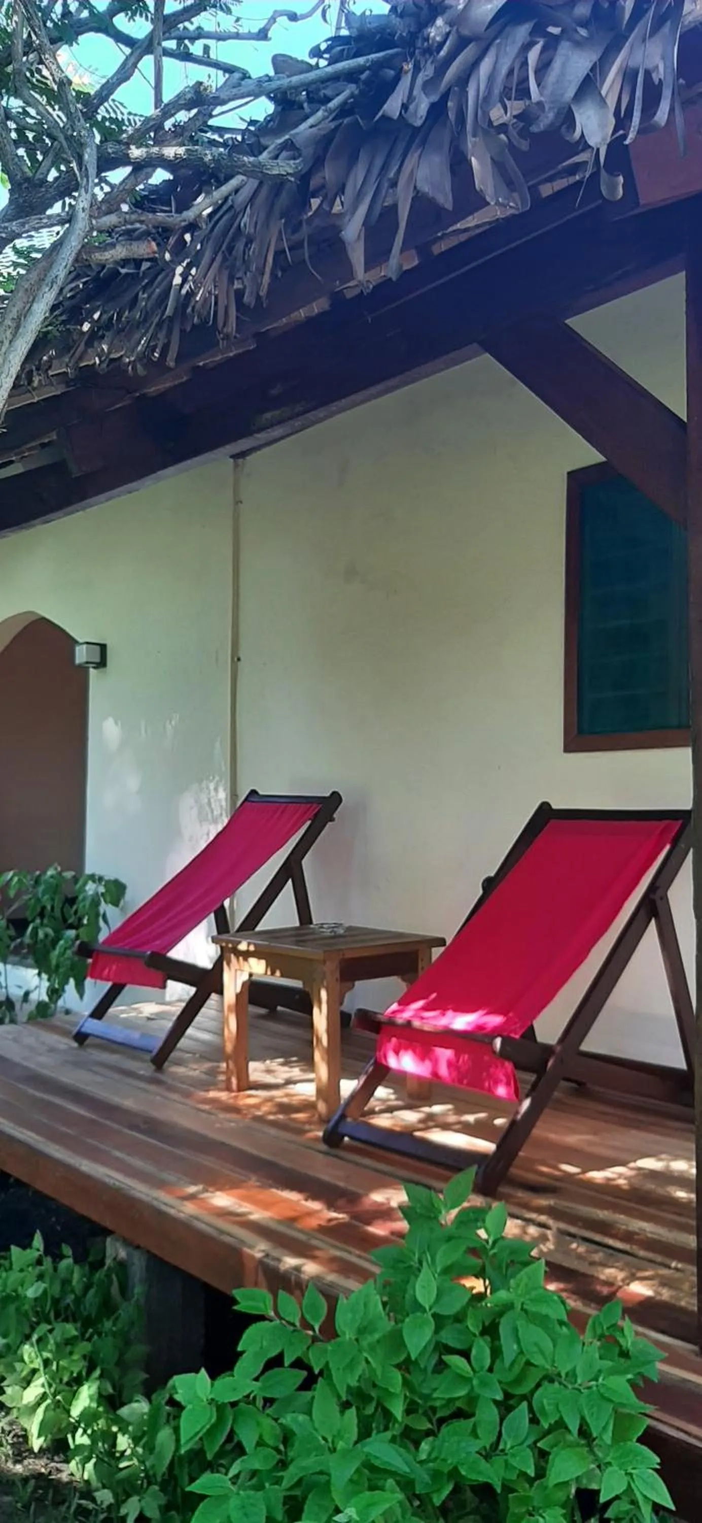 Patio in Le Moya Beach