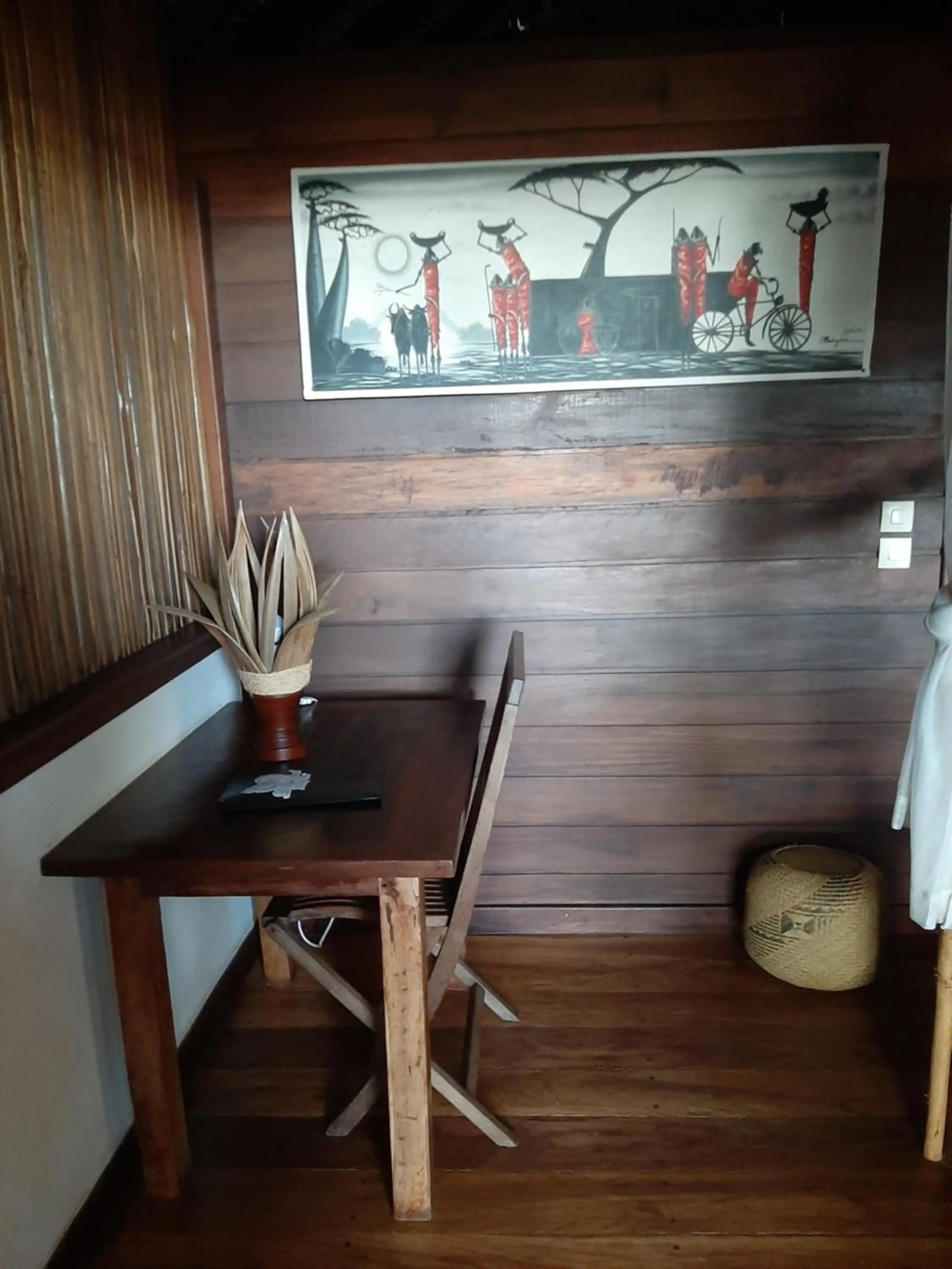 Seating area in Le Moya Beach