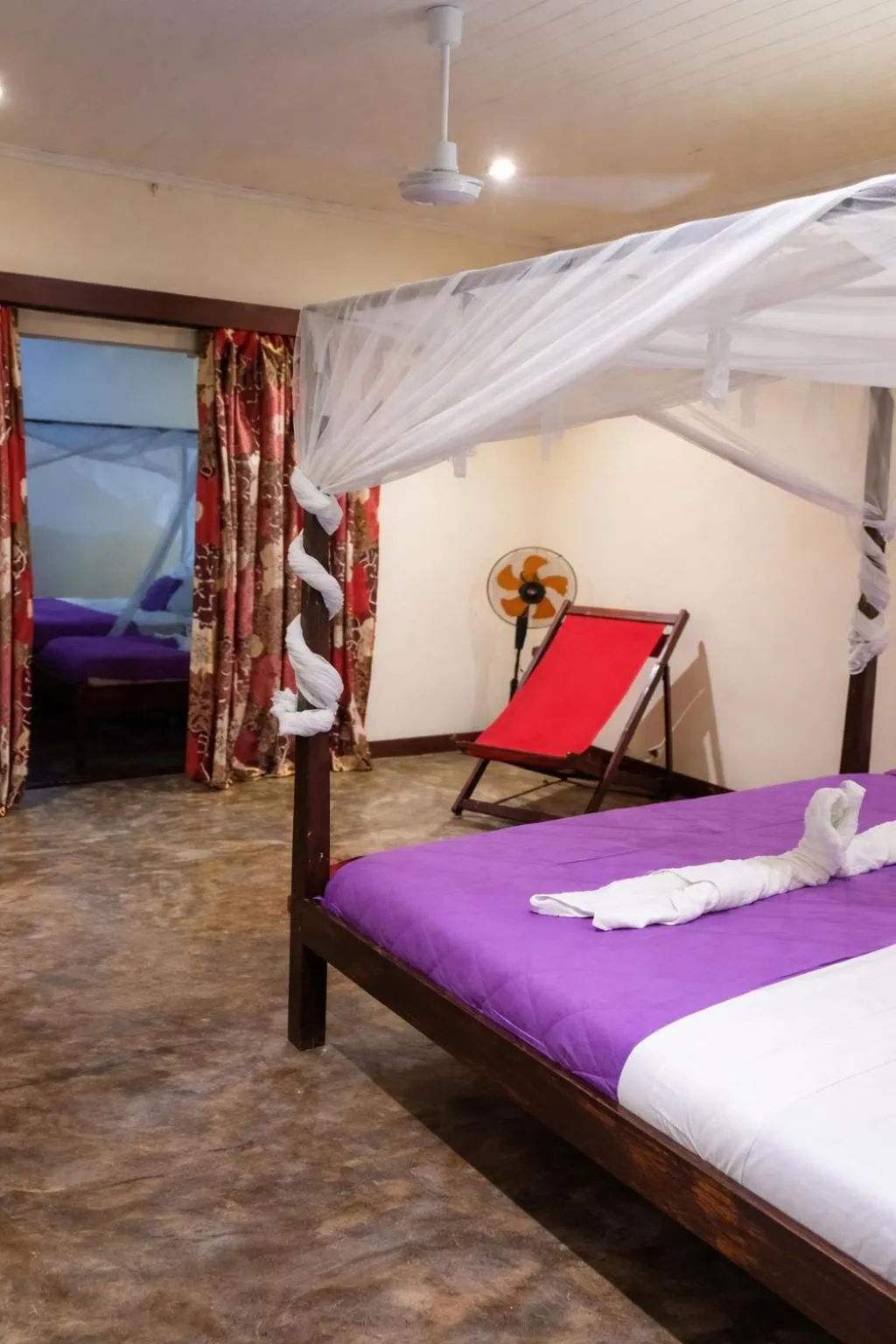 Bed in Le Moya Beach