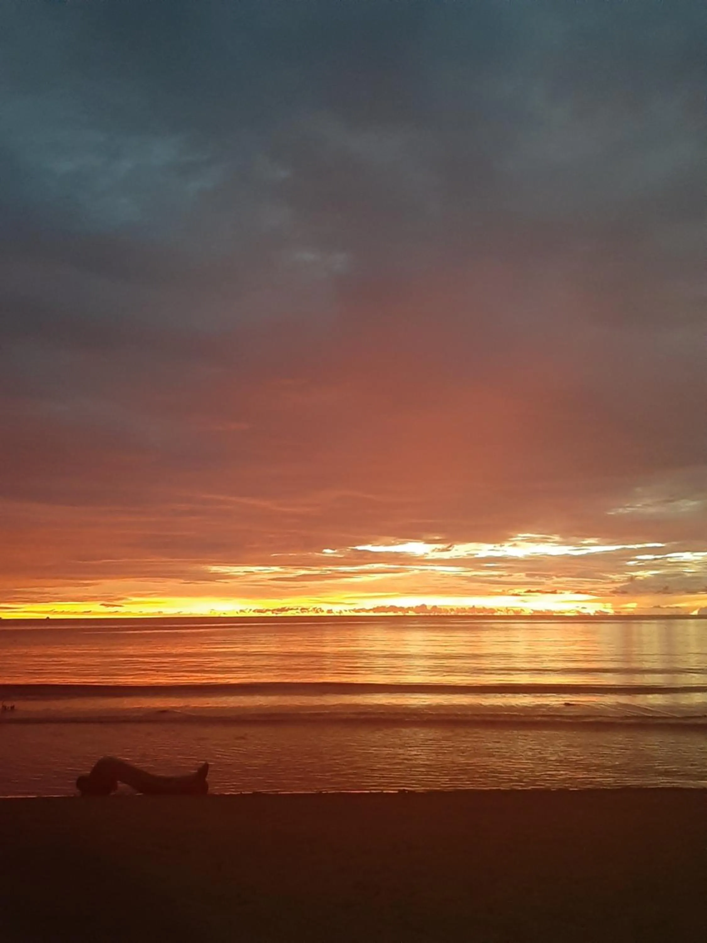 Sunset in Le Moya Beach