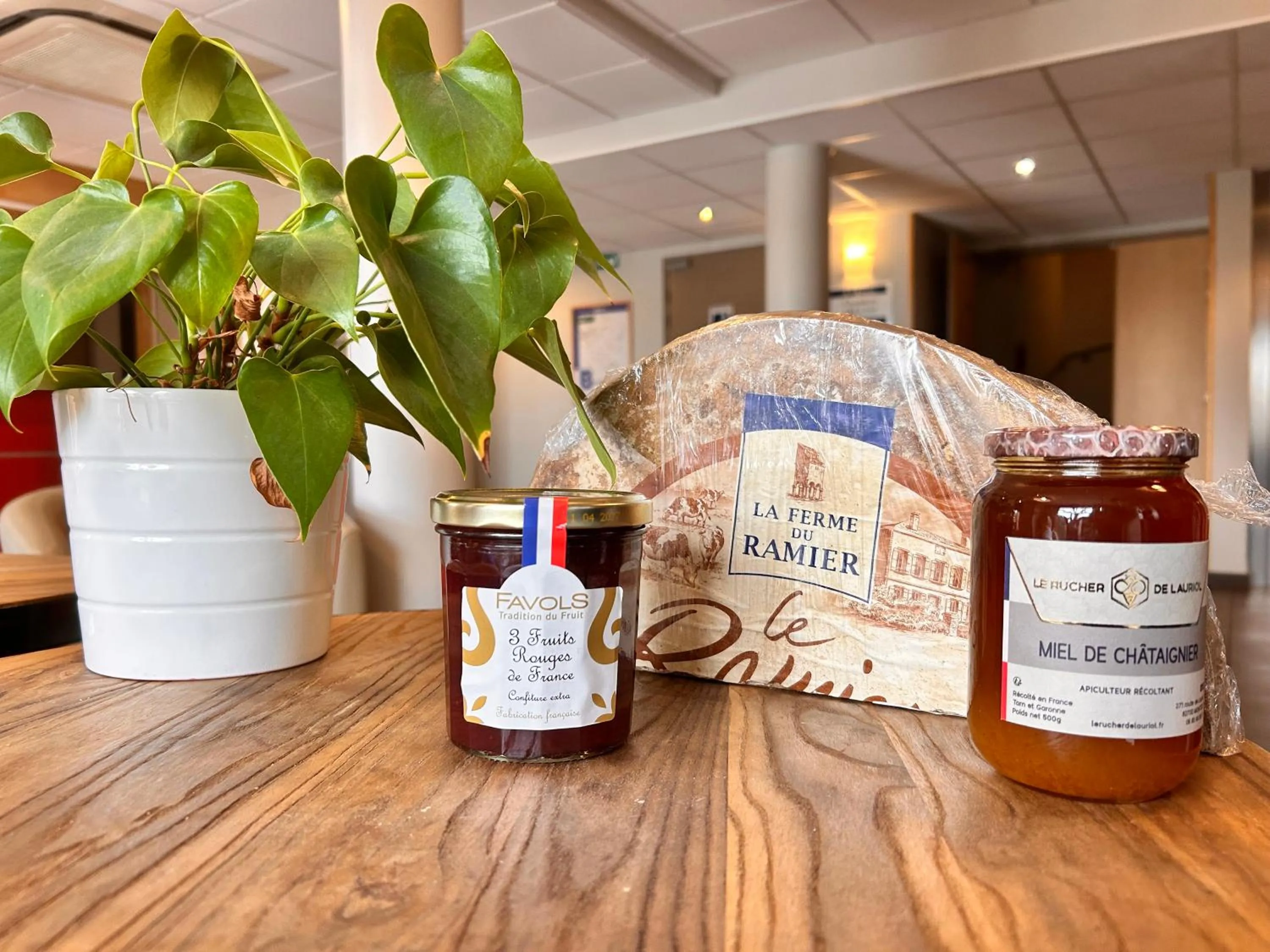 Breakfast in Brit Hotel Confort Montauban