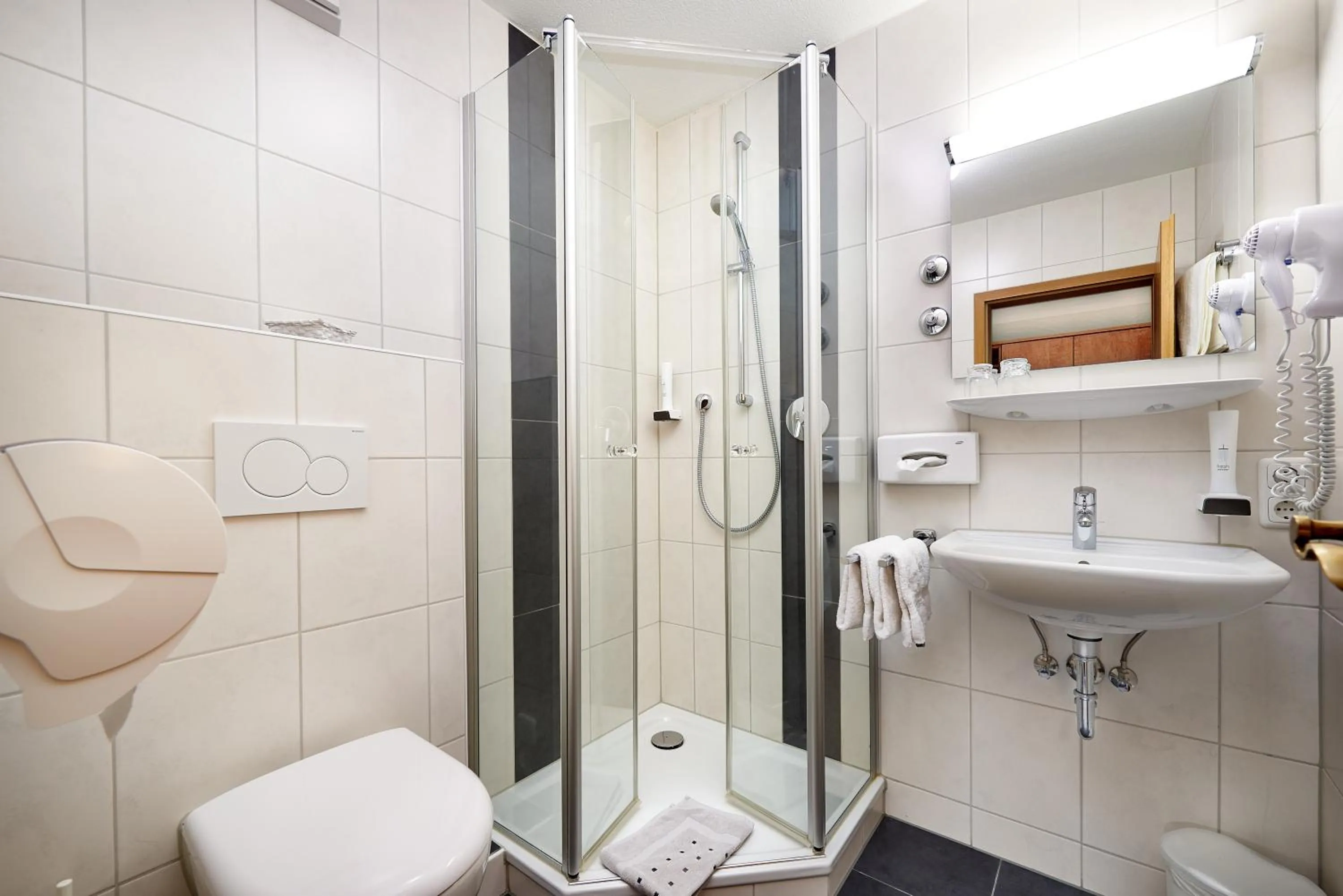 Bathroom in Hotel zur Rose