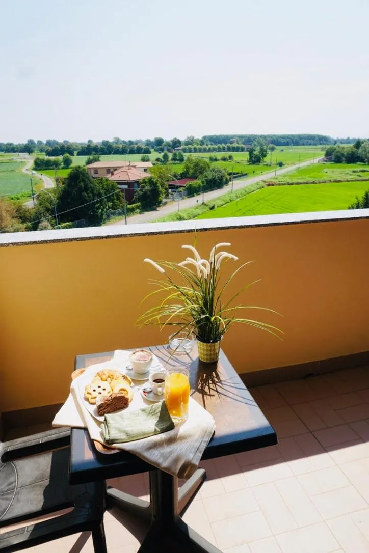 Balcony/Terrace in Hotel Europa Milano