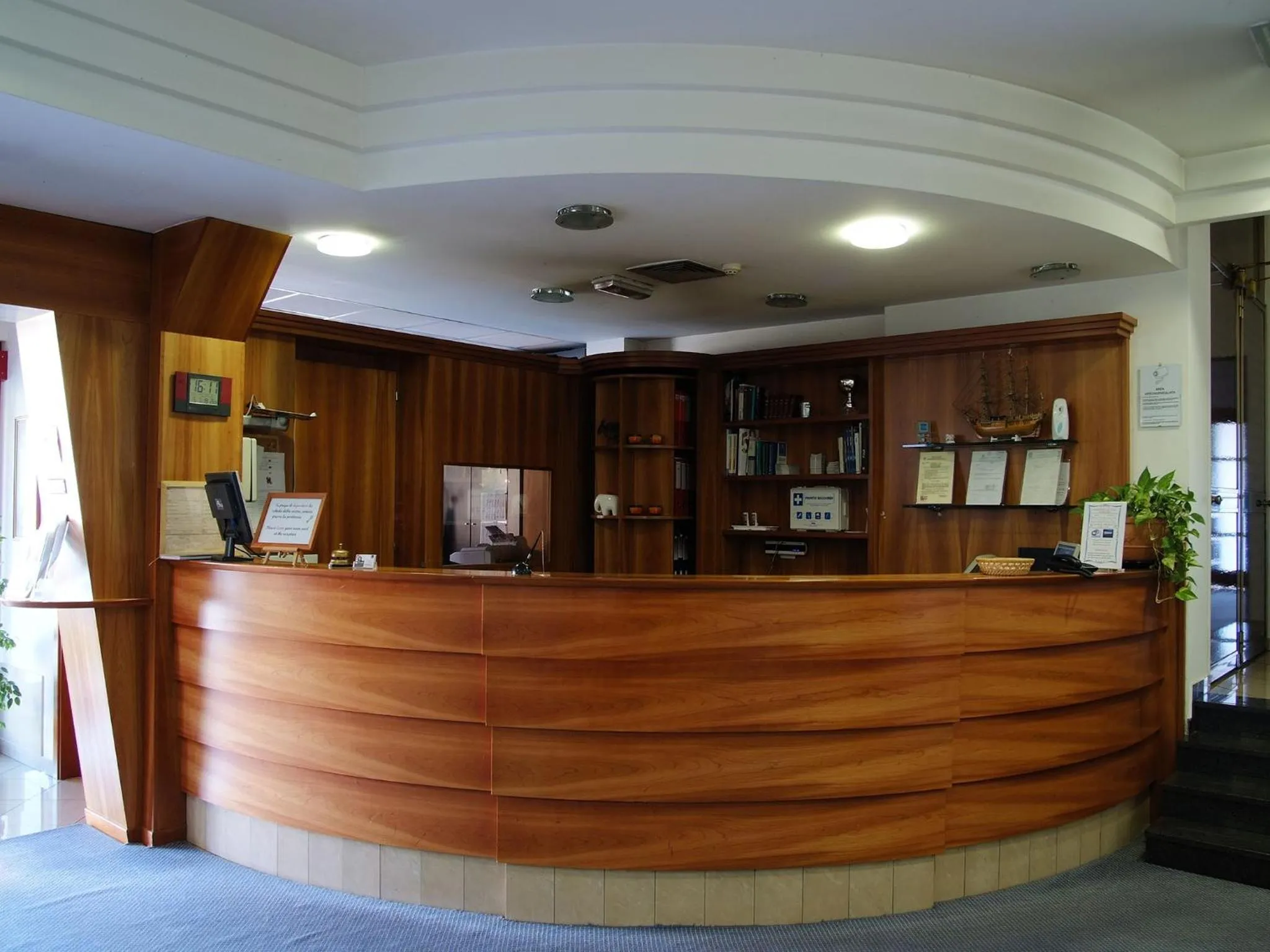 Lobby or reception in Hotel Europa Milano