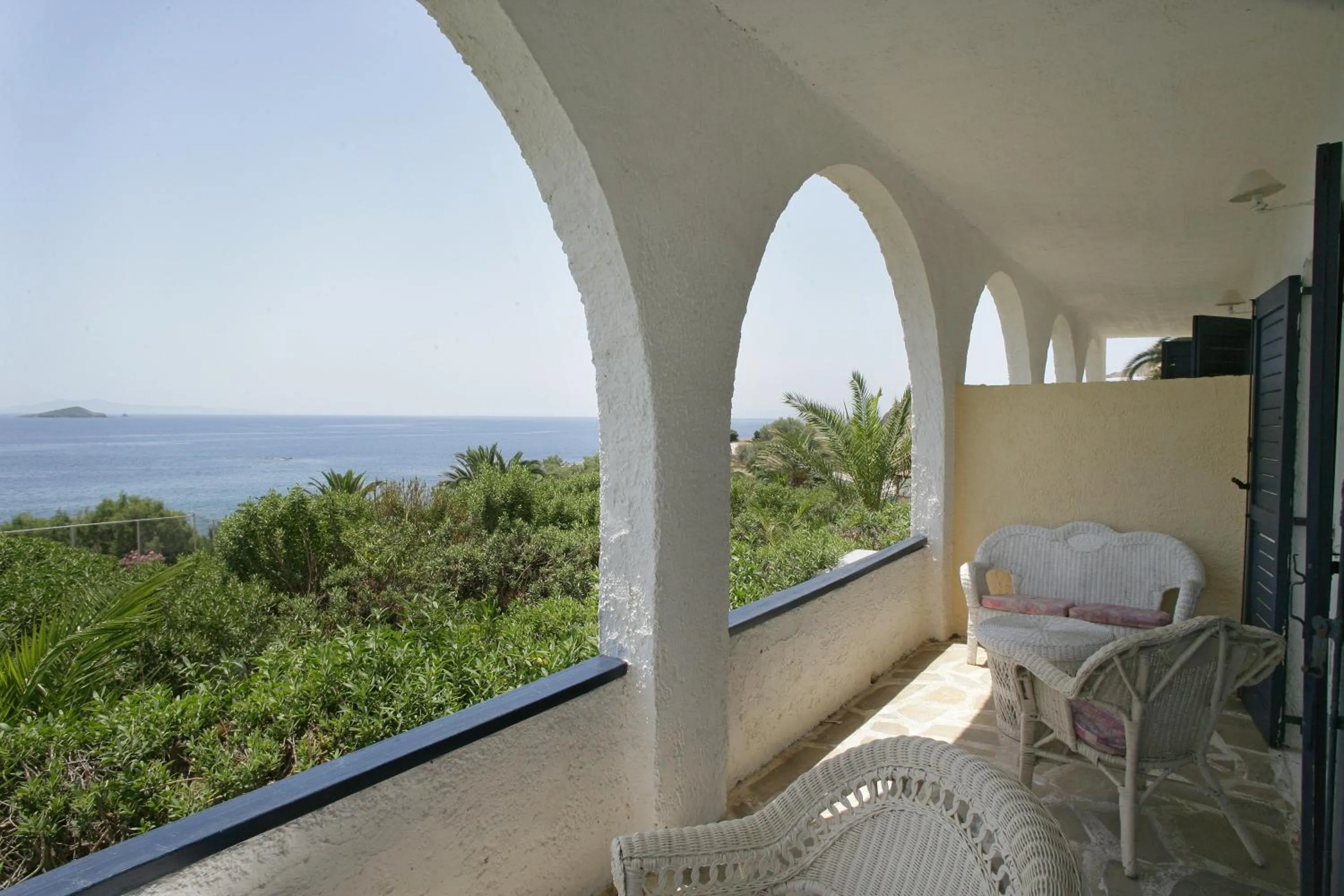 Balcony/Terrace in Andros Holiday Hotel