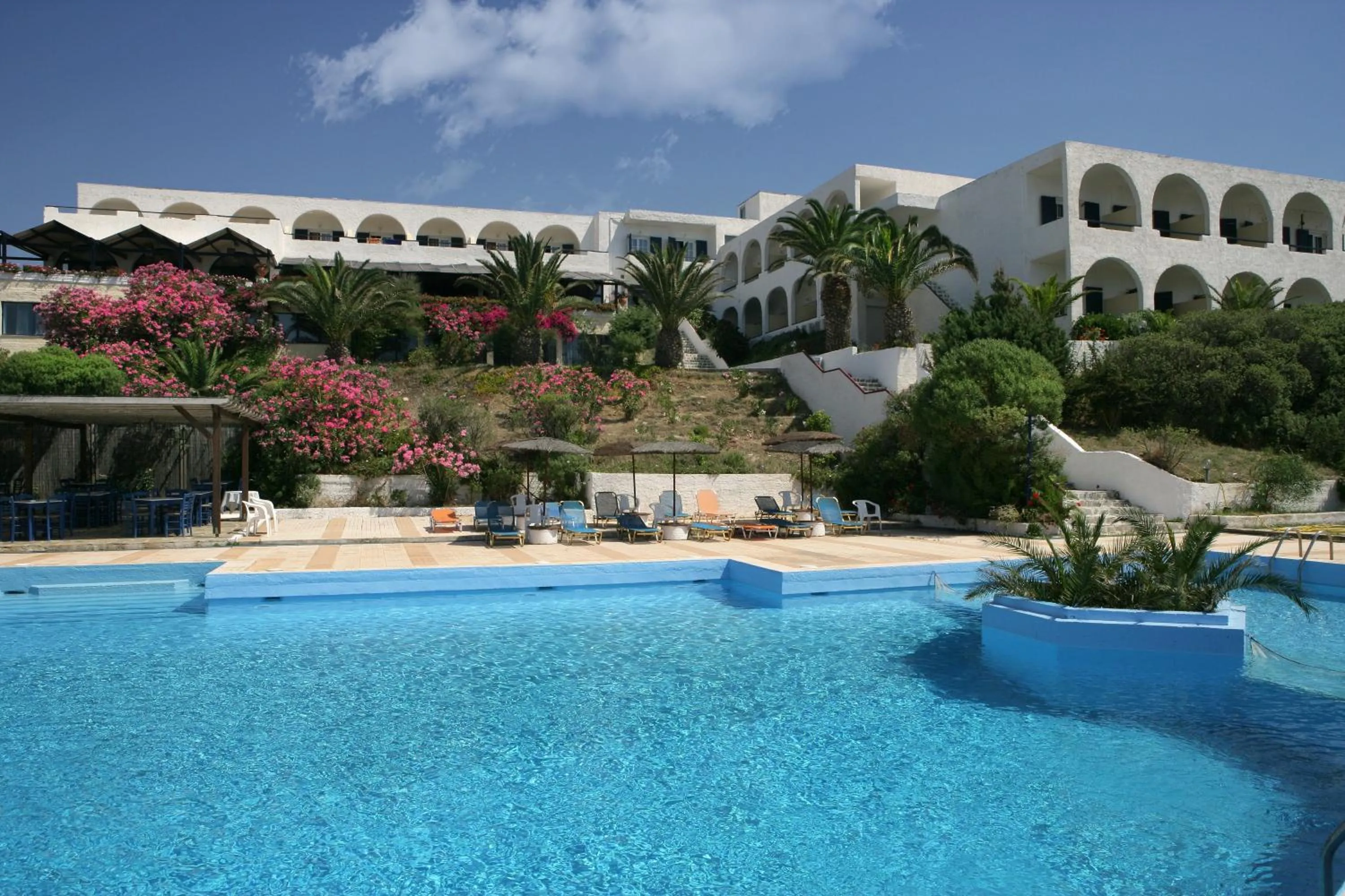 Swimming pool in Andros Holiday Hotel