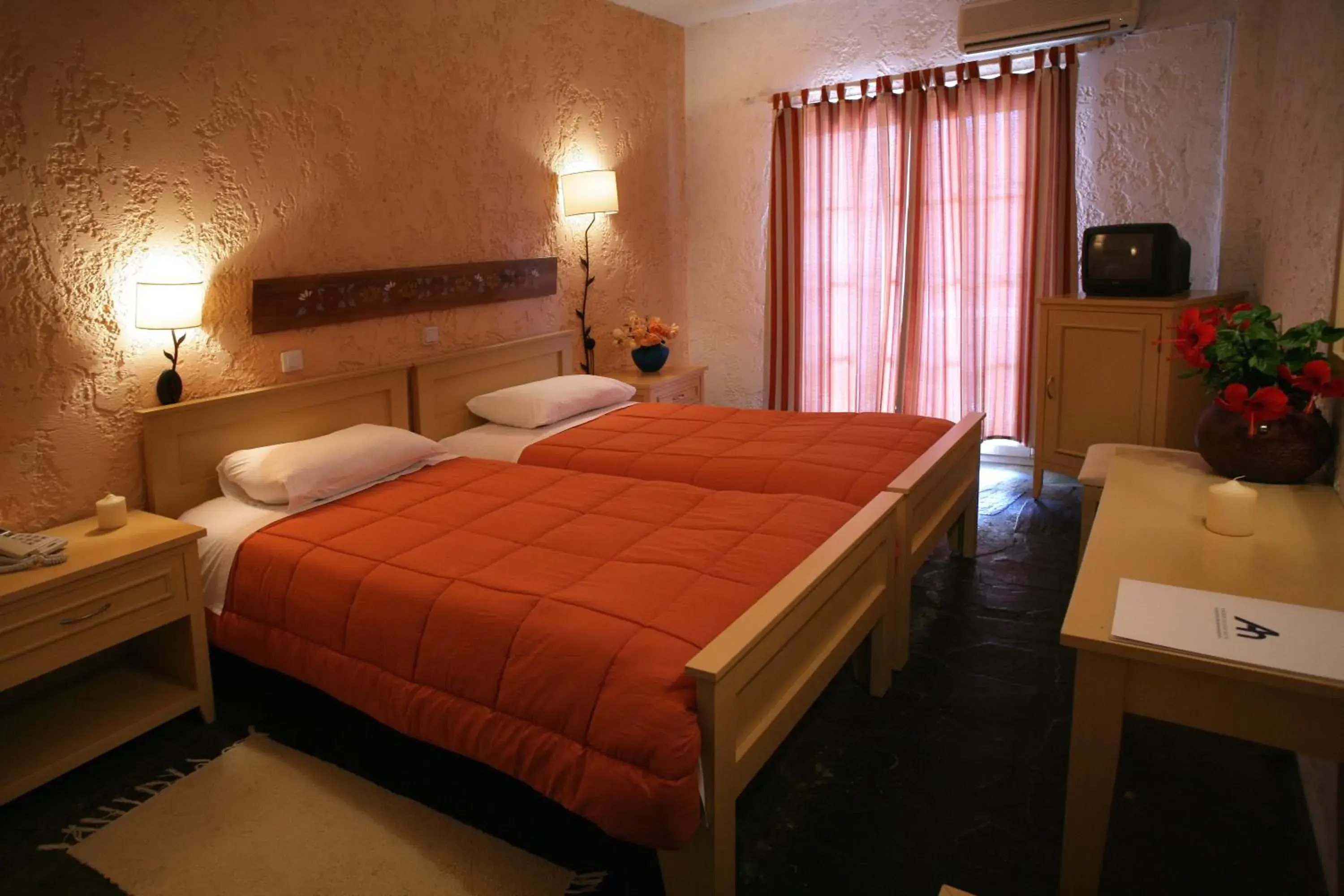 Double or Twin Room with Sea View in Andros Holiday Hotel Double or Twin Room with Sea View in Andros Holiday Hotel