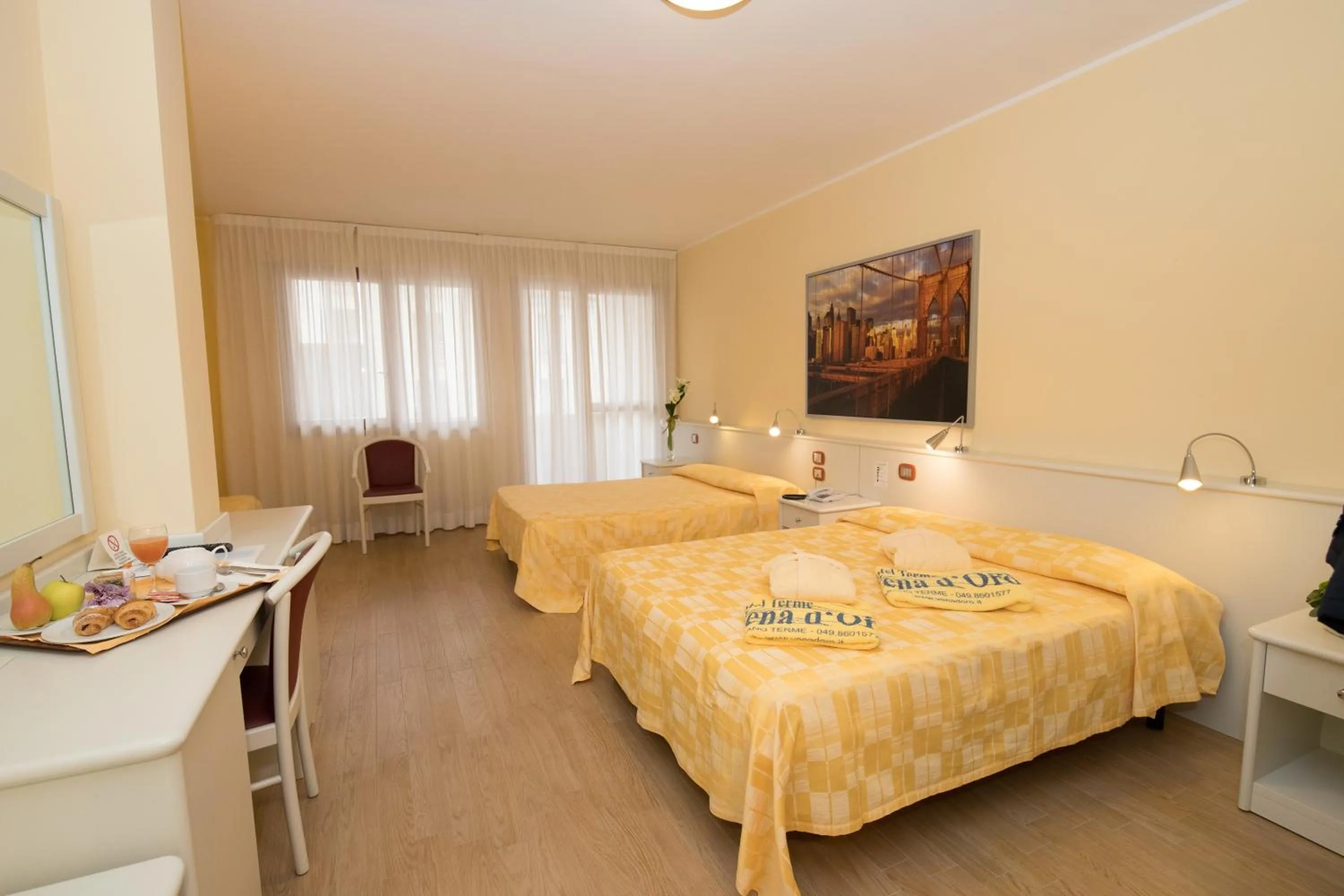 Photo of the whole room, Bed in Hotel Terme Vena D'Oro