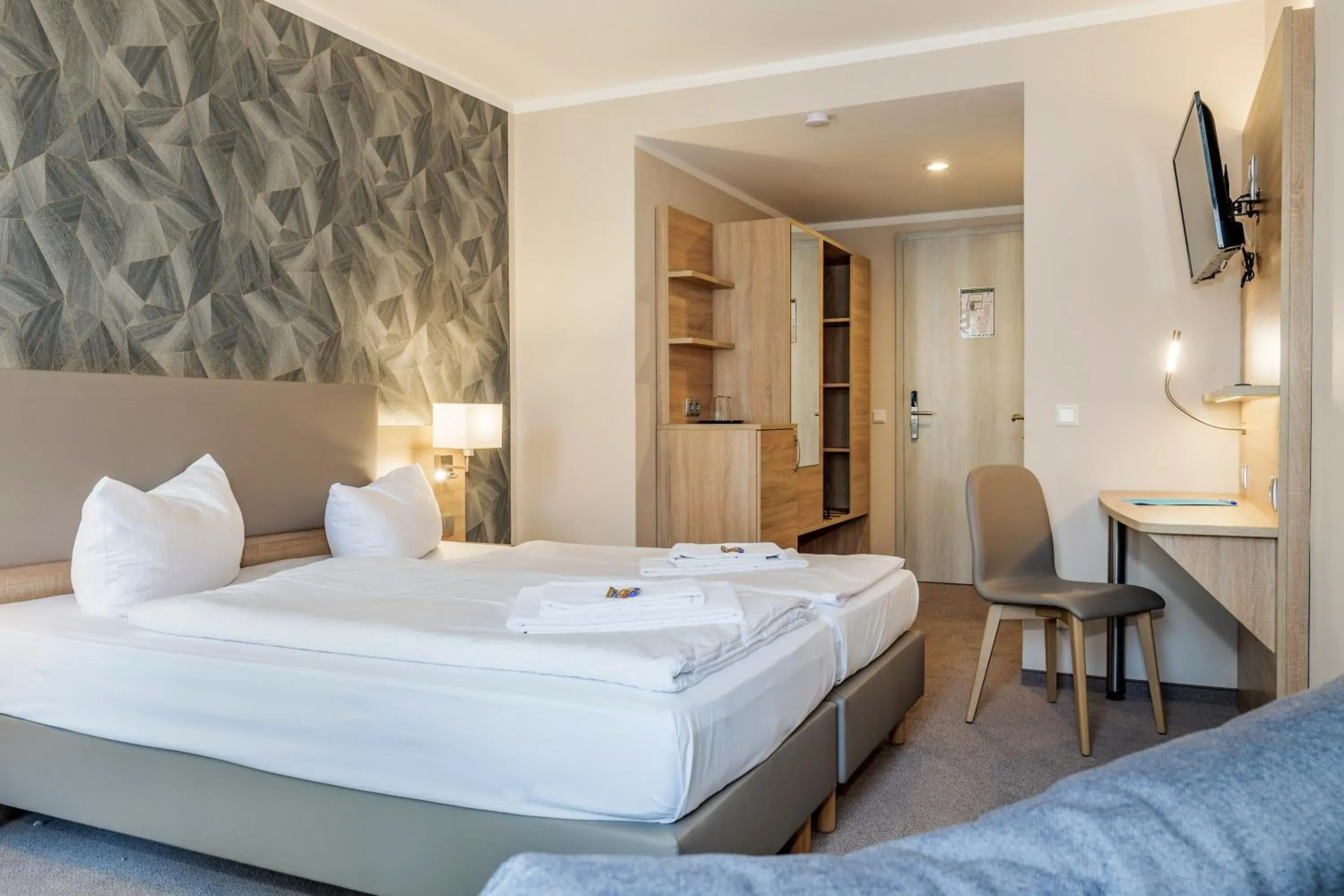 Bed in Das Copnic Berlin Bed in Das Copnic Berlin