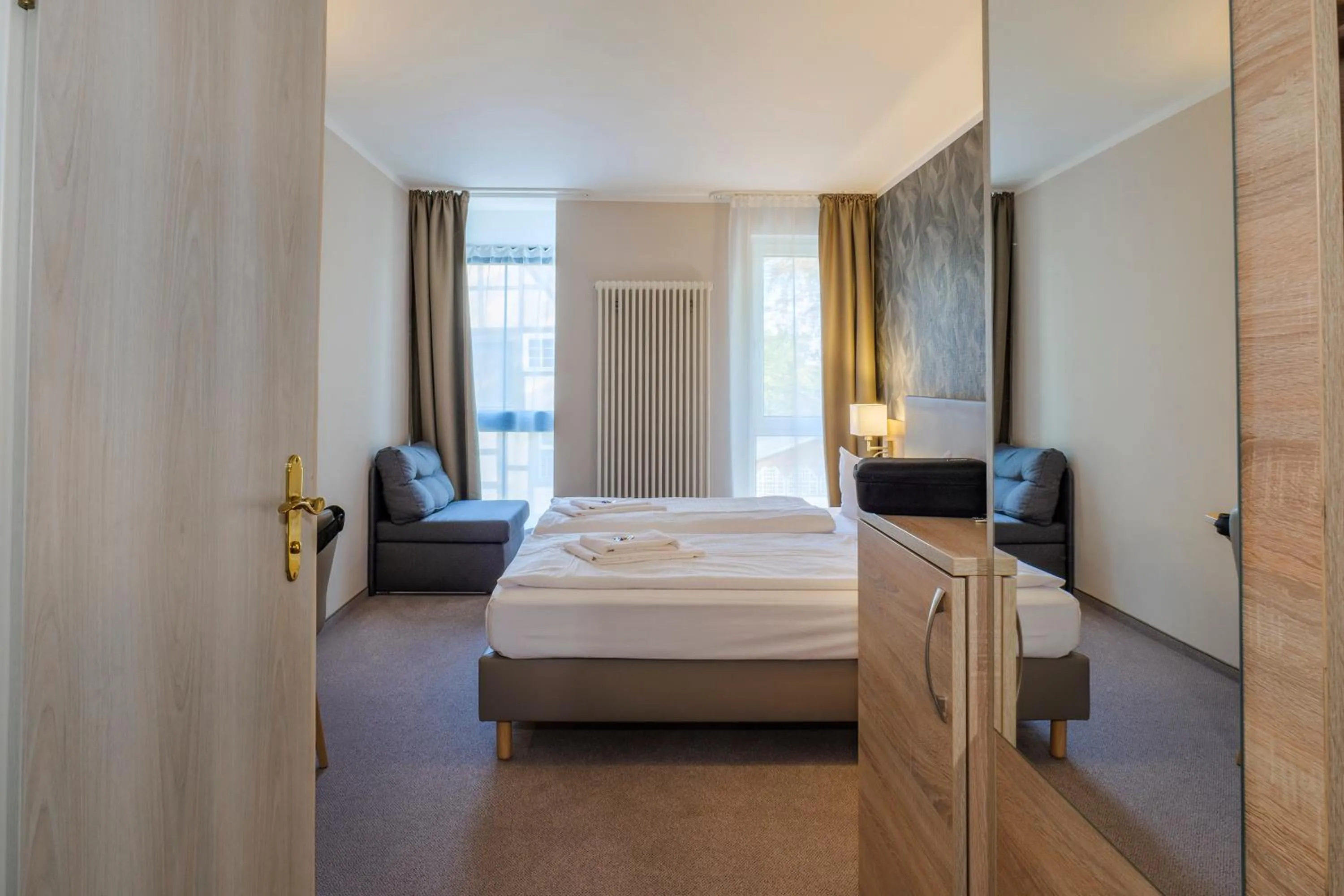 Bed in Das Copnic Berlin