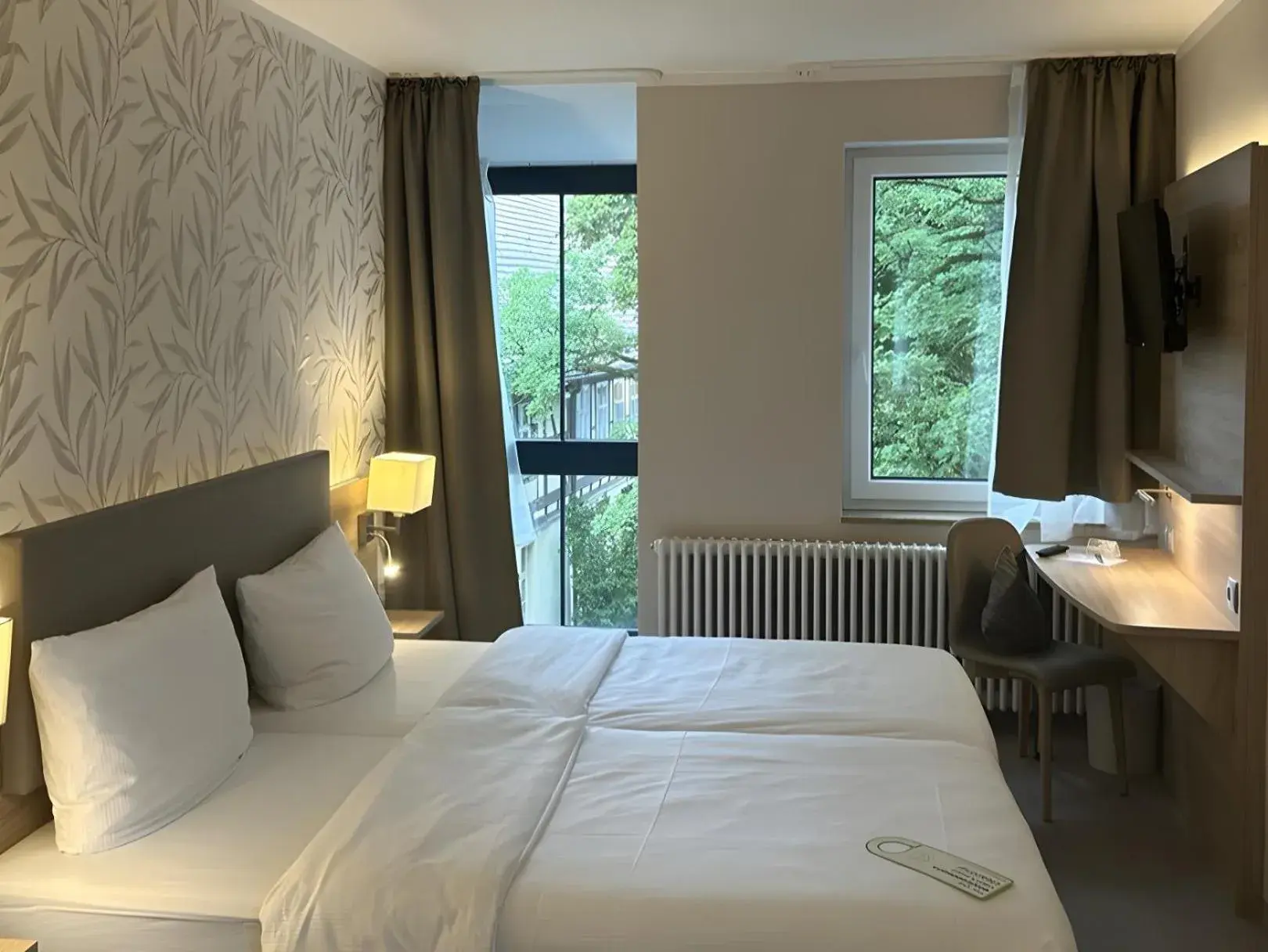 Bed in Das Copnic Berlin Bed in Das Copnic Berlin