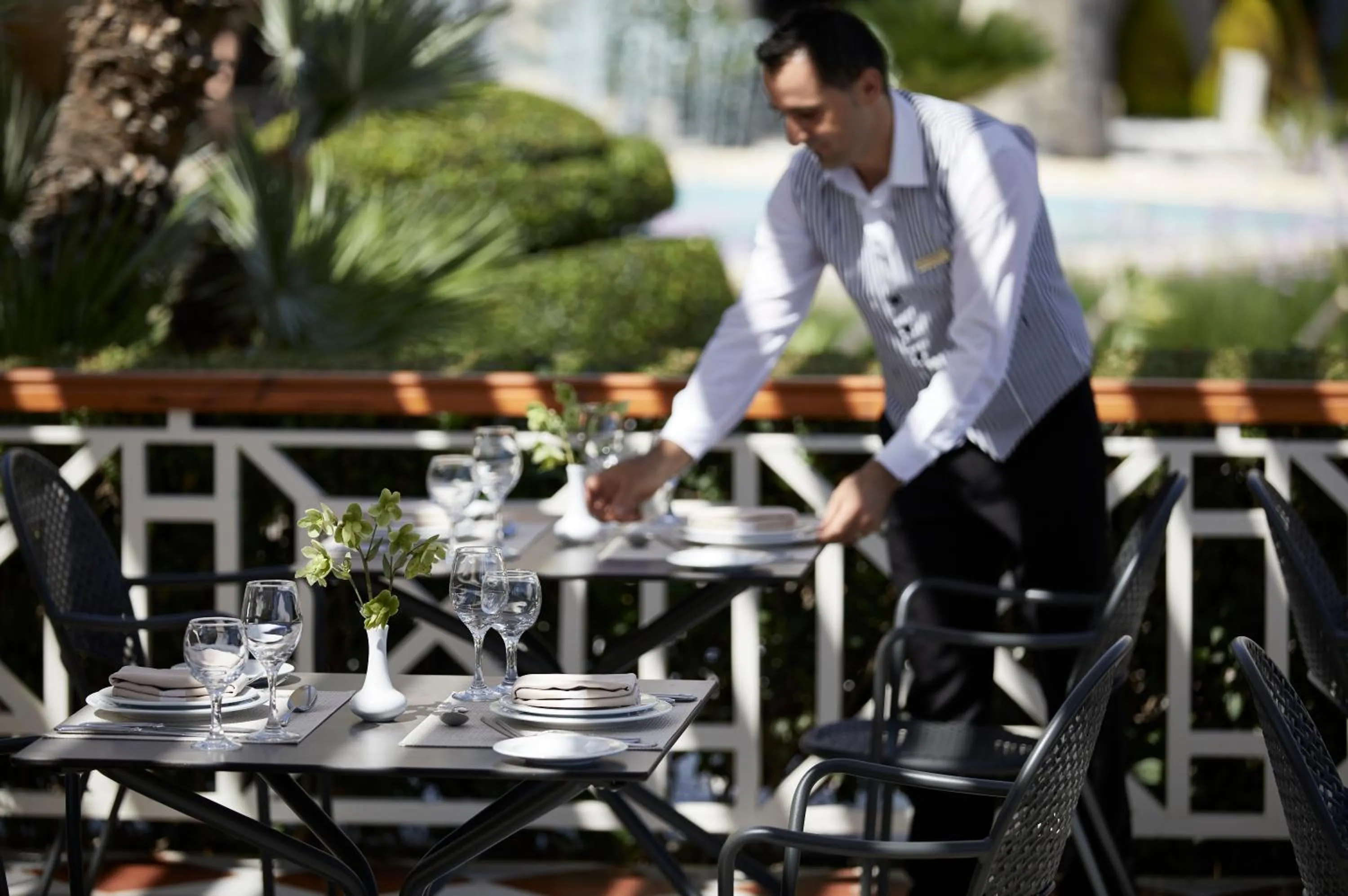 Staff in Lindos Princess Beach Hotel