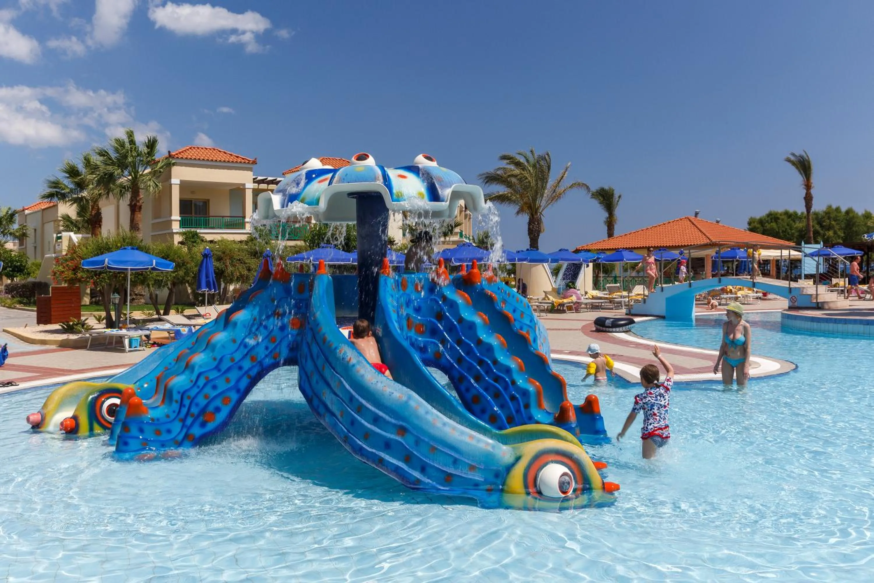 Swimming pool in Lindos Princess Beach Hotel