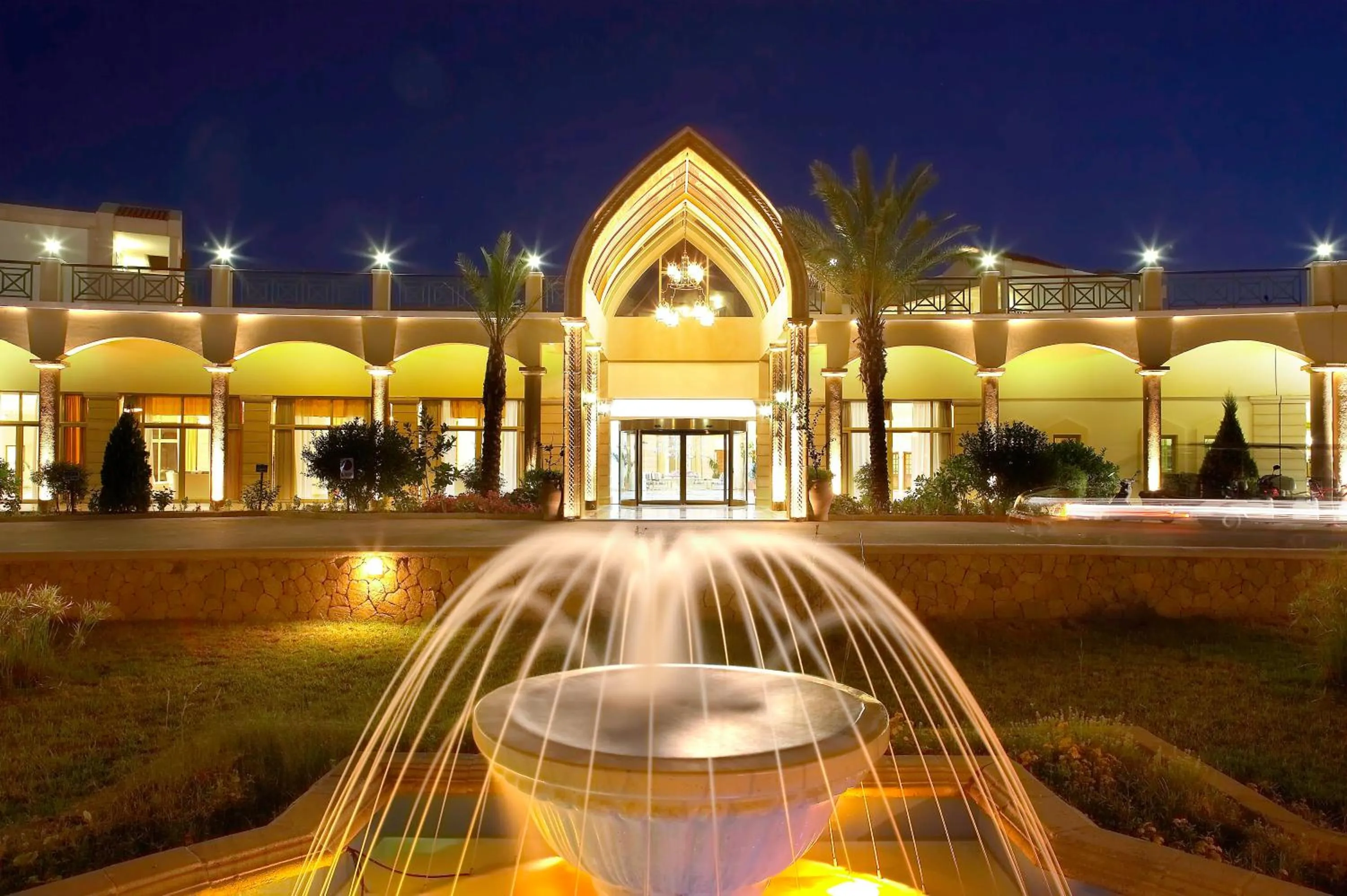 Facade/entrance in Lindos Princess Beach Hotel