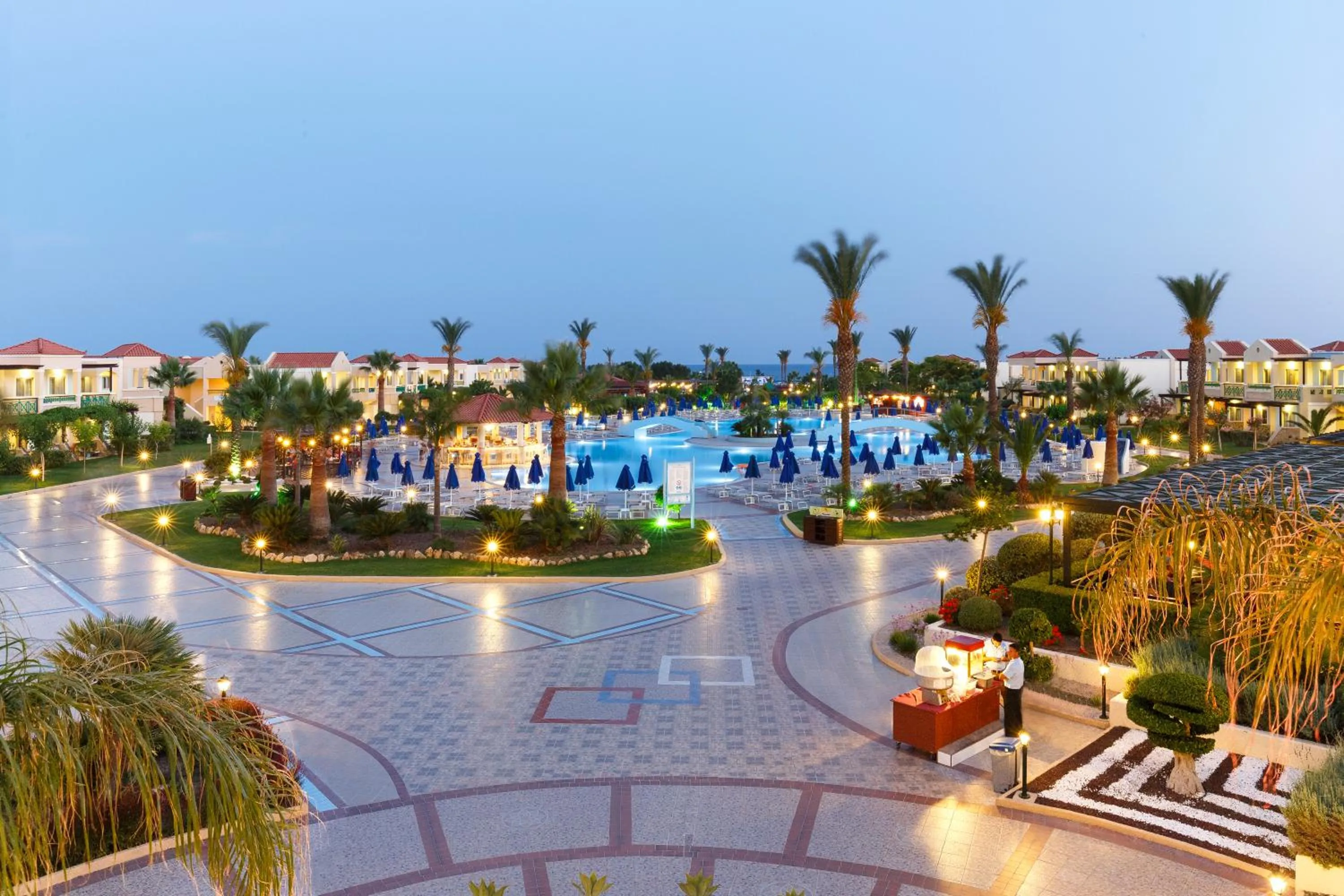 Swimming pool in Lindos Princess Beach Hotel