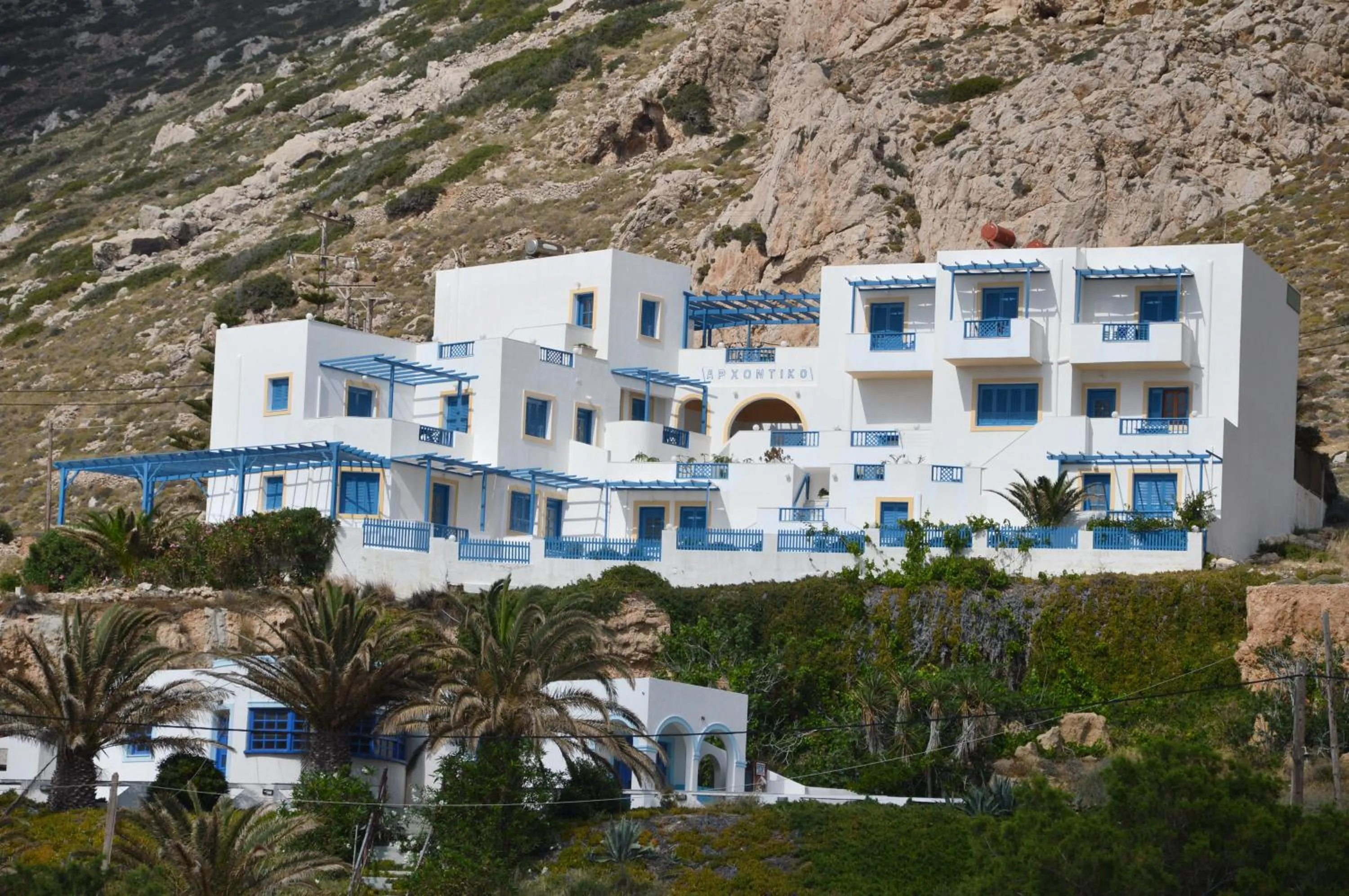 Bird's eye view in Arhontiko Hotel