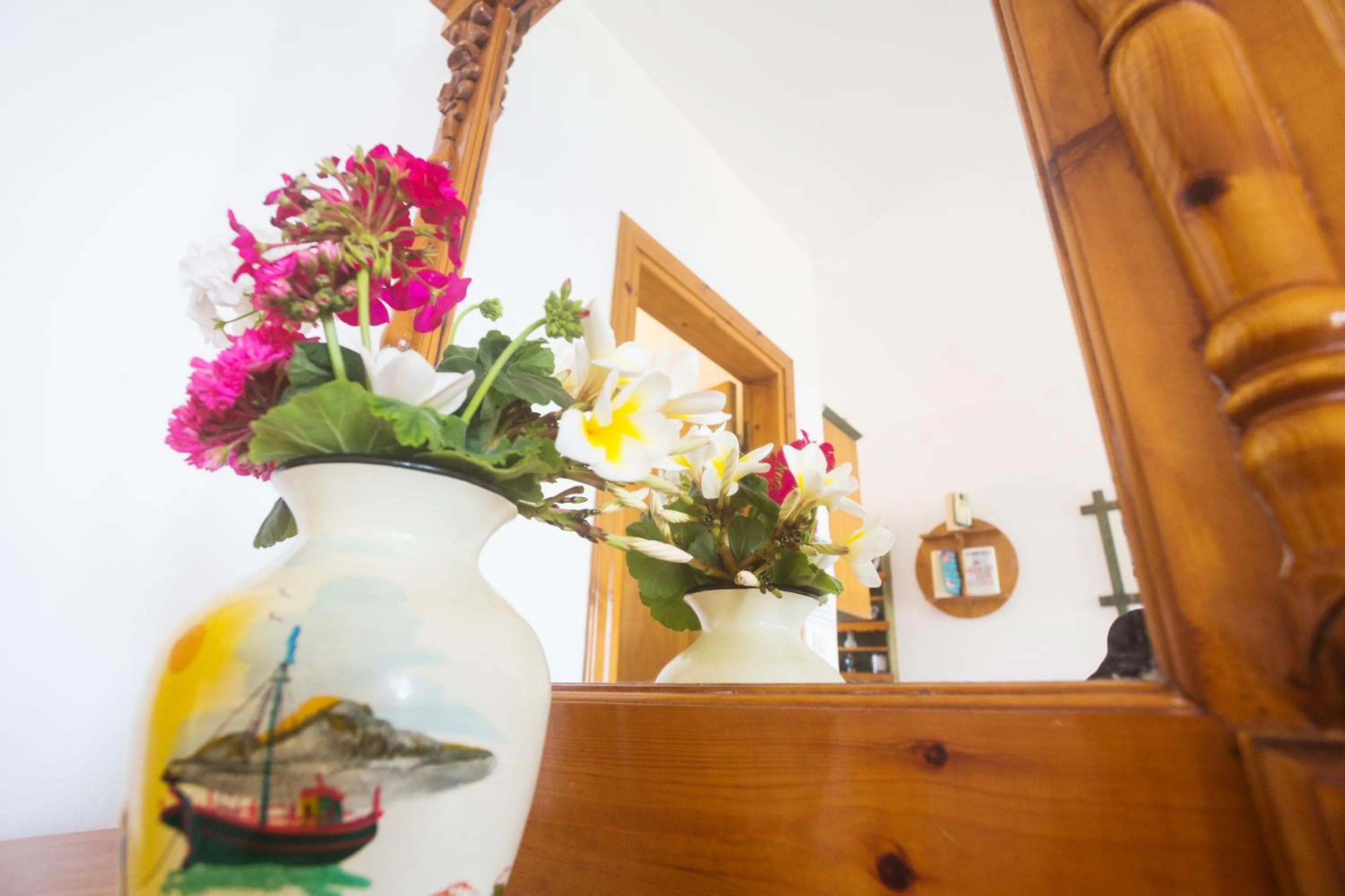 Decorative detail in Arhontiko Hotel