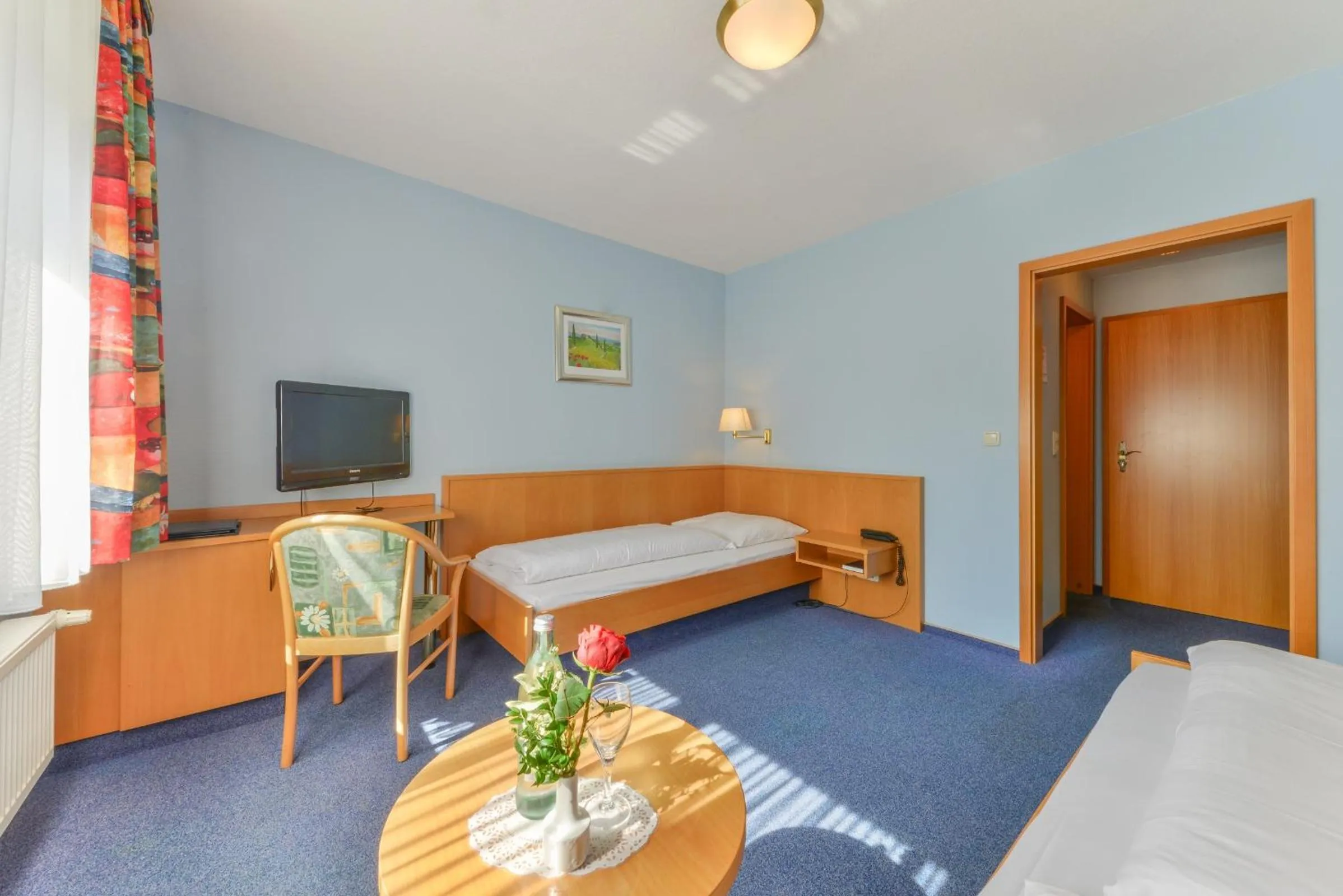 Photo of the whole room, Bed in Hotel Zur Mühle