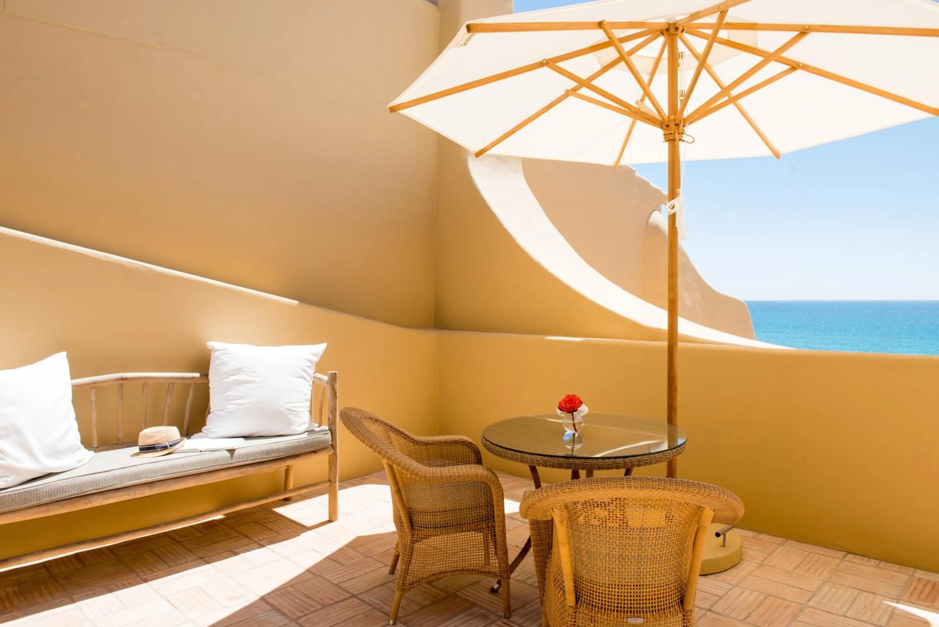 Balcony/Terrace, Bed in Vila Joya