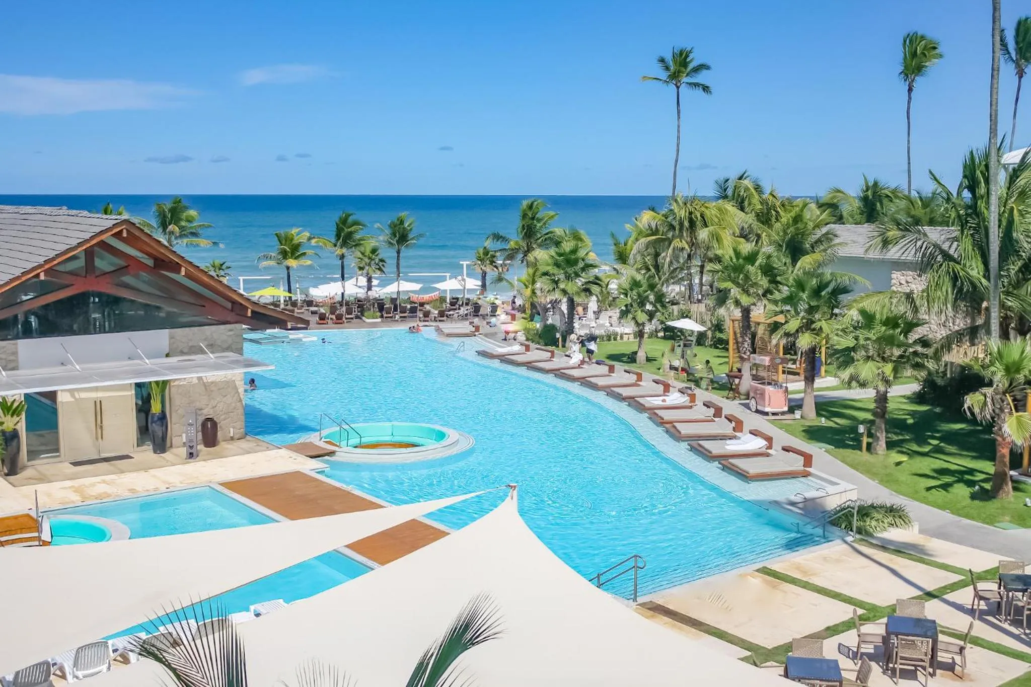 Pool view in The Westin Porto de Galinhas All-Inclusive