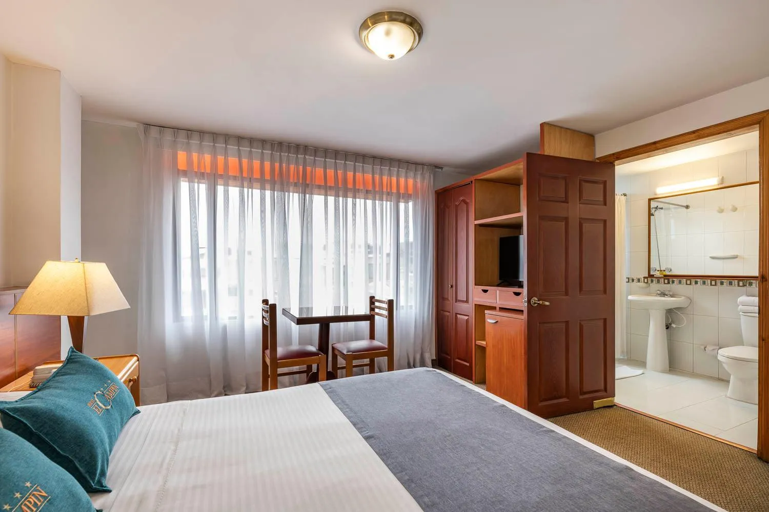 Decorative detail, Bed in Hotel El Campin